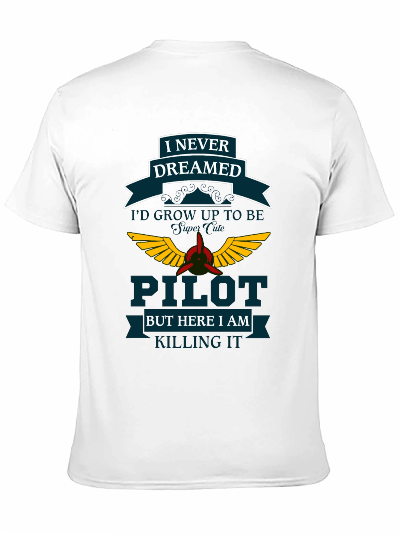 Pilot Dreamed T-Shirt - Aviation Gift