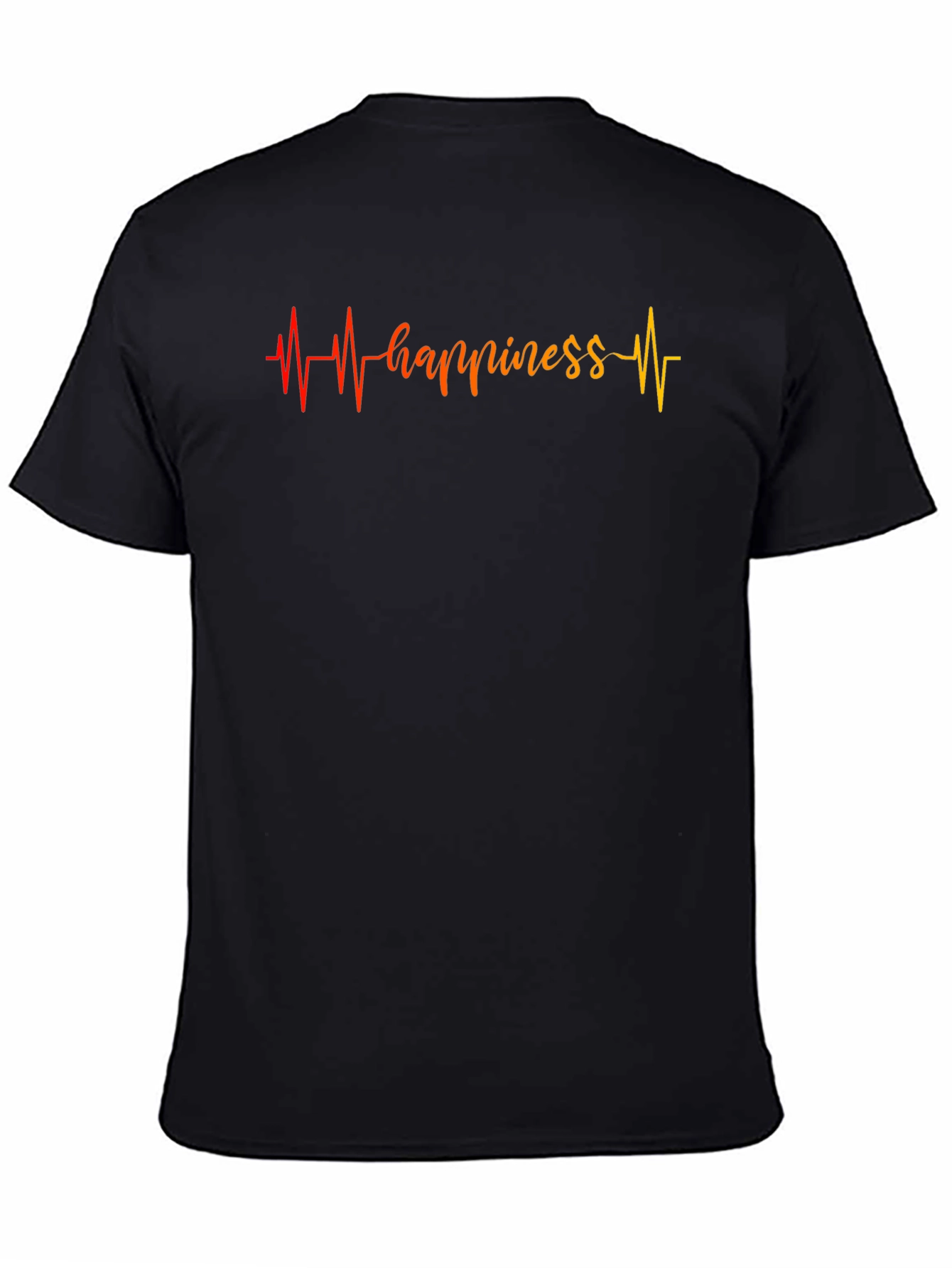 Happiness Heartbeat Graphic T-Shirt - Comfort Fit