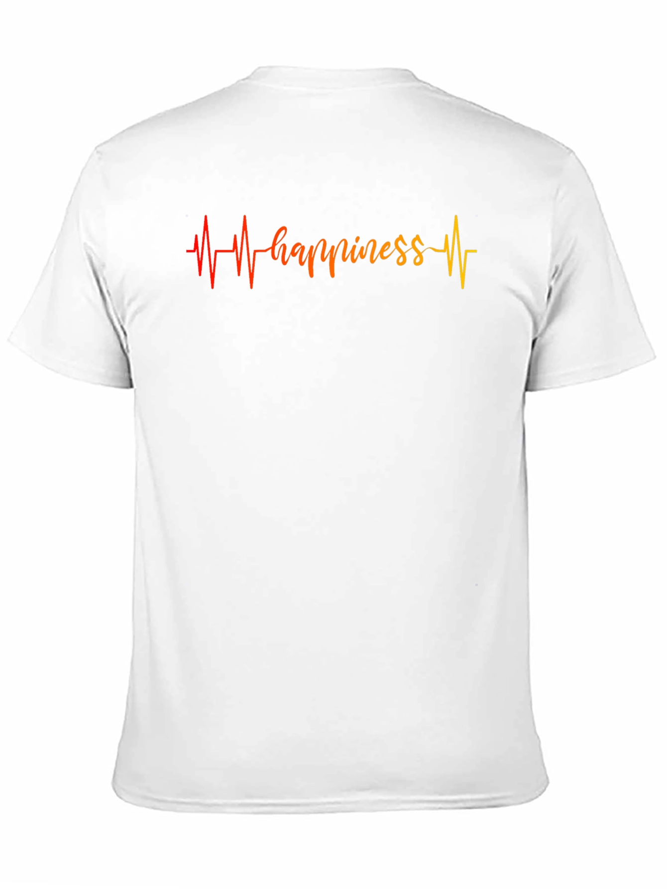 Happiness Heartbeat Graphic T-Shirt - Comfort Fit