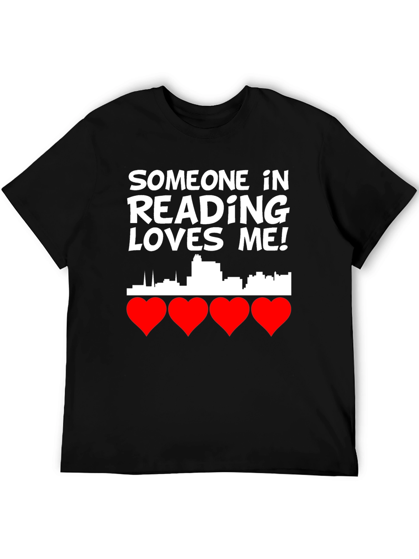 Reading PA Love T-Shirt - City Skyline Graphic Tee