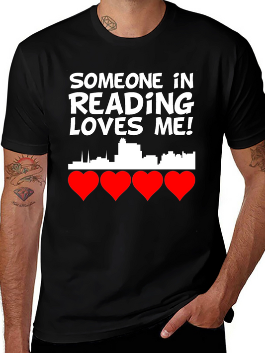 Reading PA Love T-Shirt - City Skyline Graphic Tee