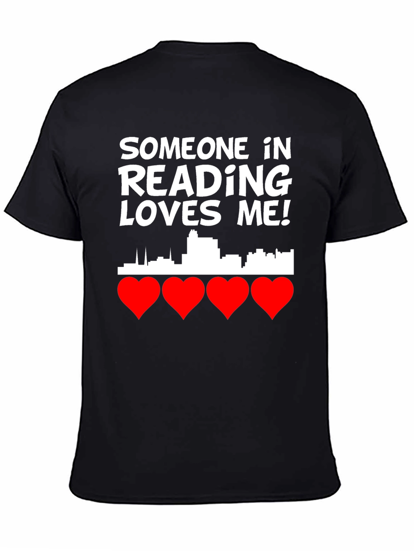 Reading PA Love T-Shirt - City Skyline Graphic Tee