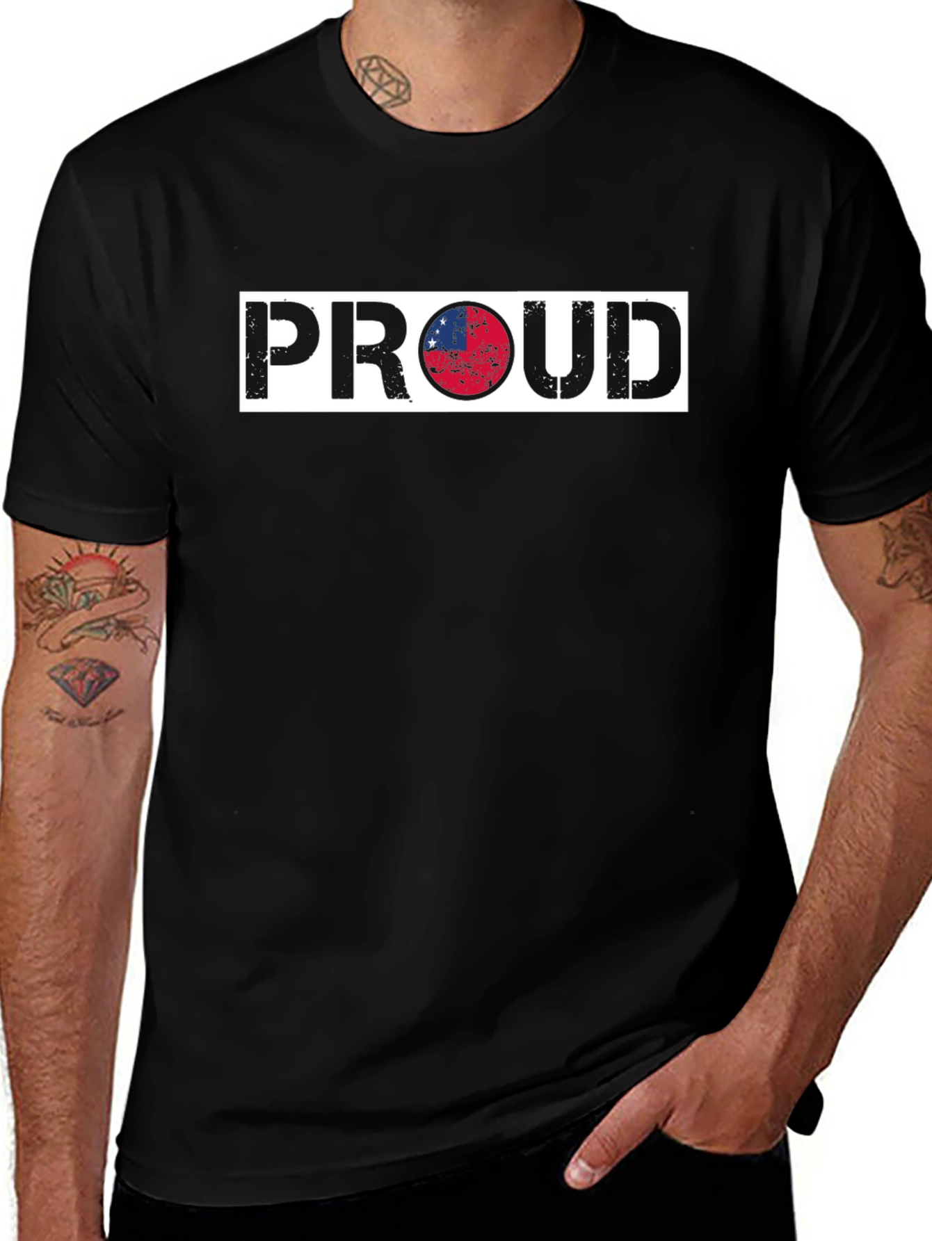 Proud Samoa Flag T-Shirt