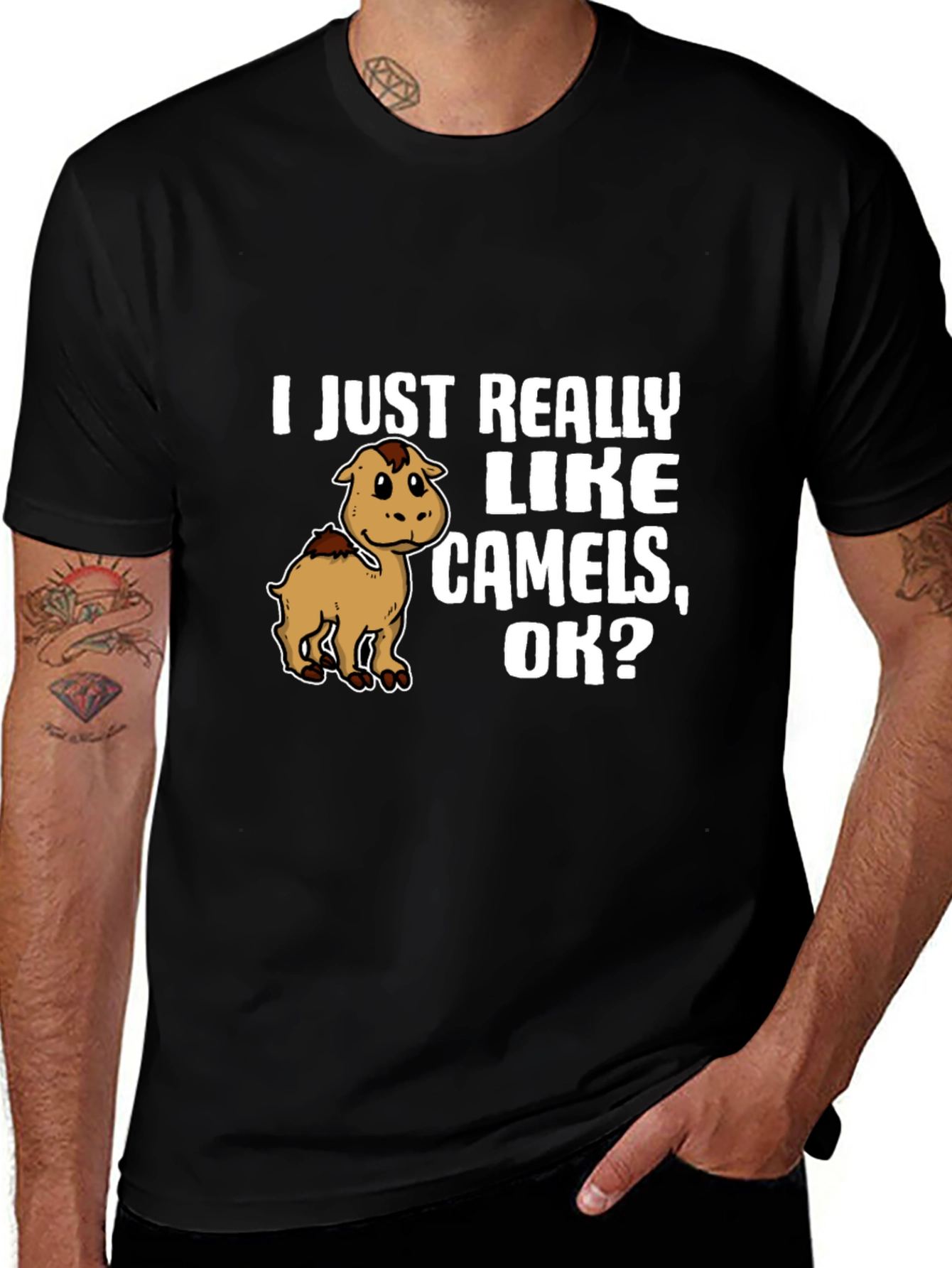 I Just Really Like Camels OK? Graphic Tee
