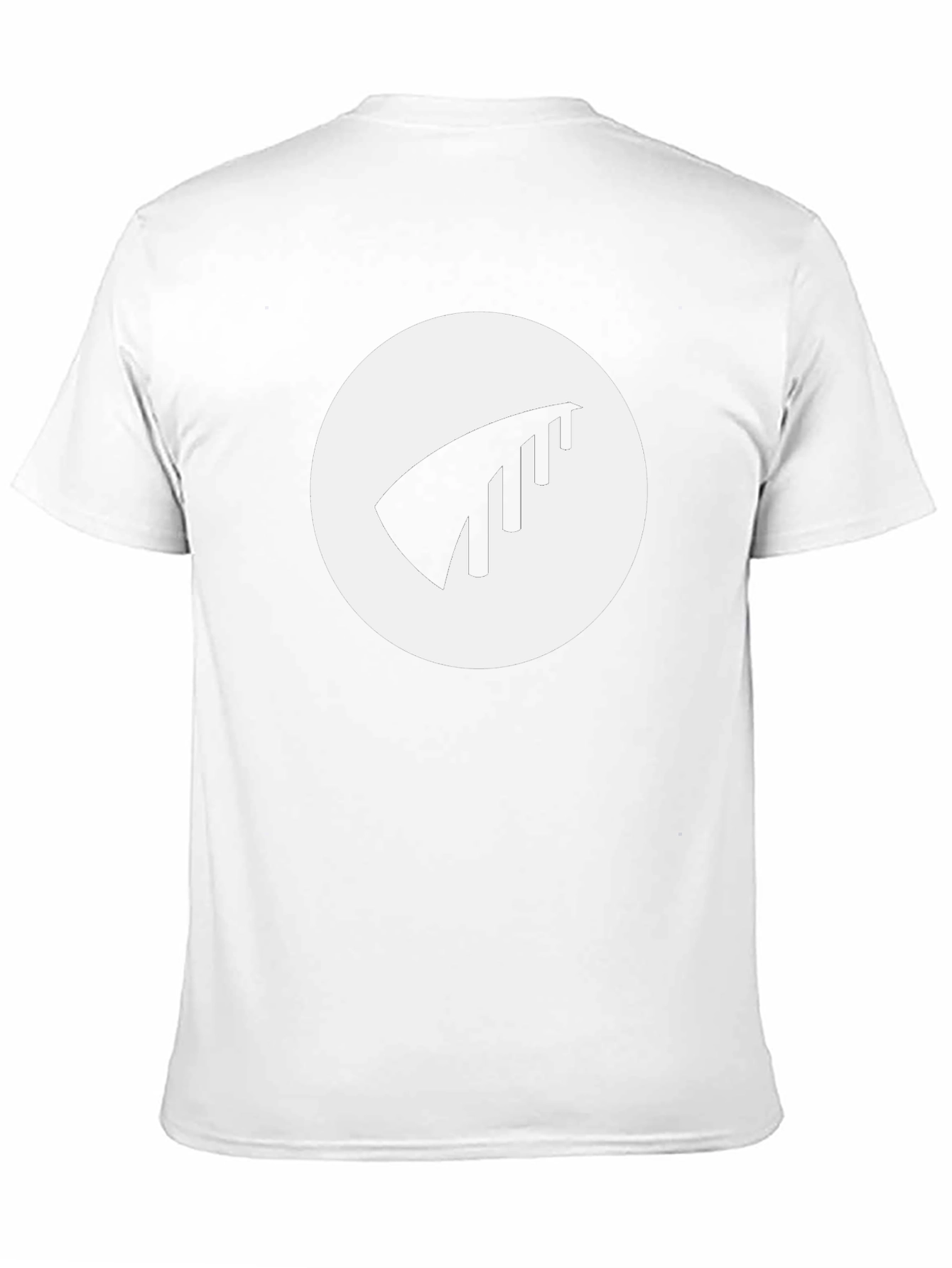 Modern Black T-Shirt with Abstract Logo