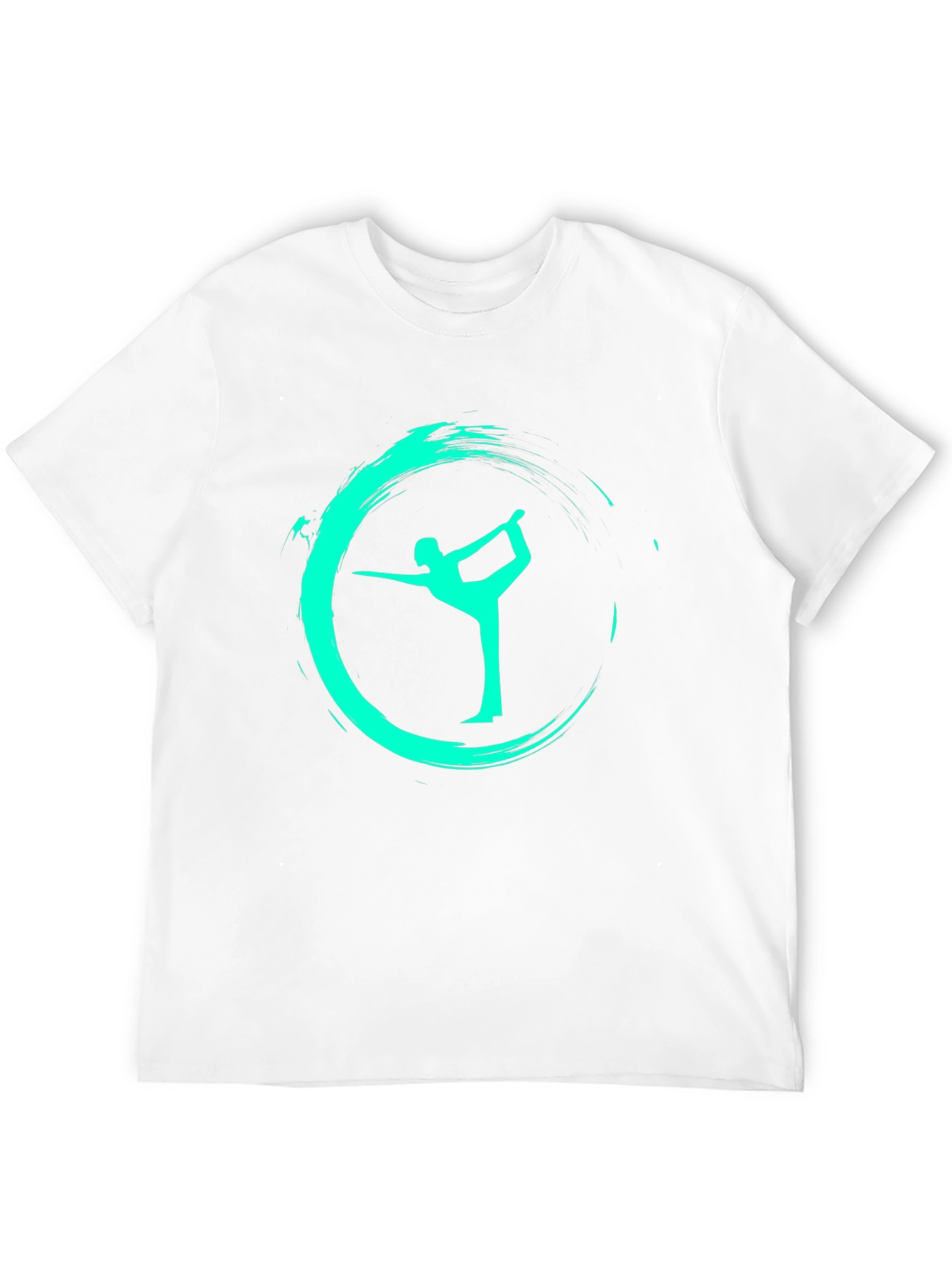 Yoga Pose Graphic Tee - Zen Style