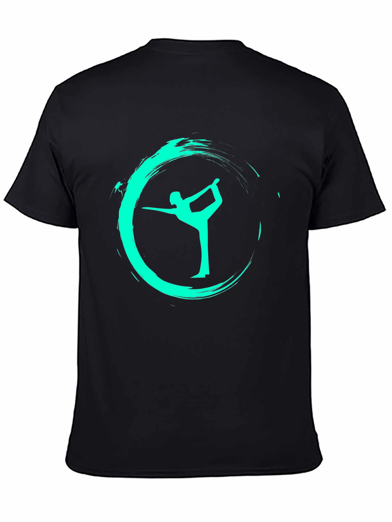 Yoga Pose Graphic Tee - Zen Style