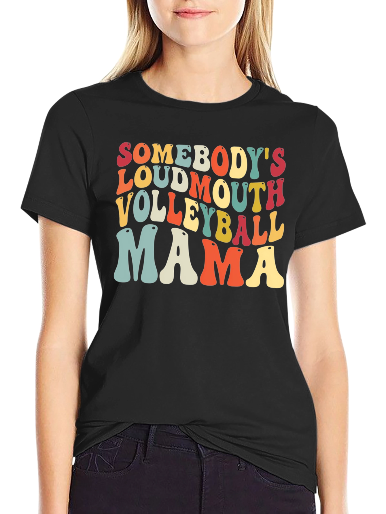 Volleyball Mama Tee - Loud & Proud!