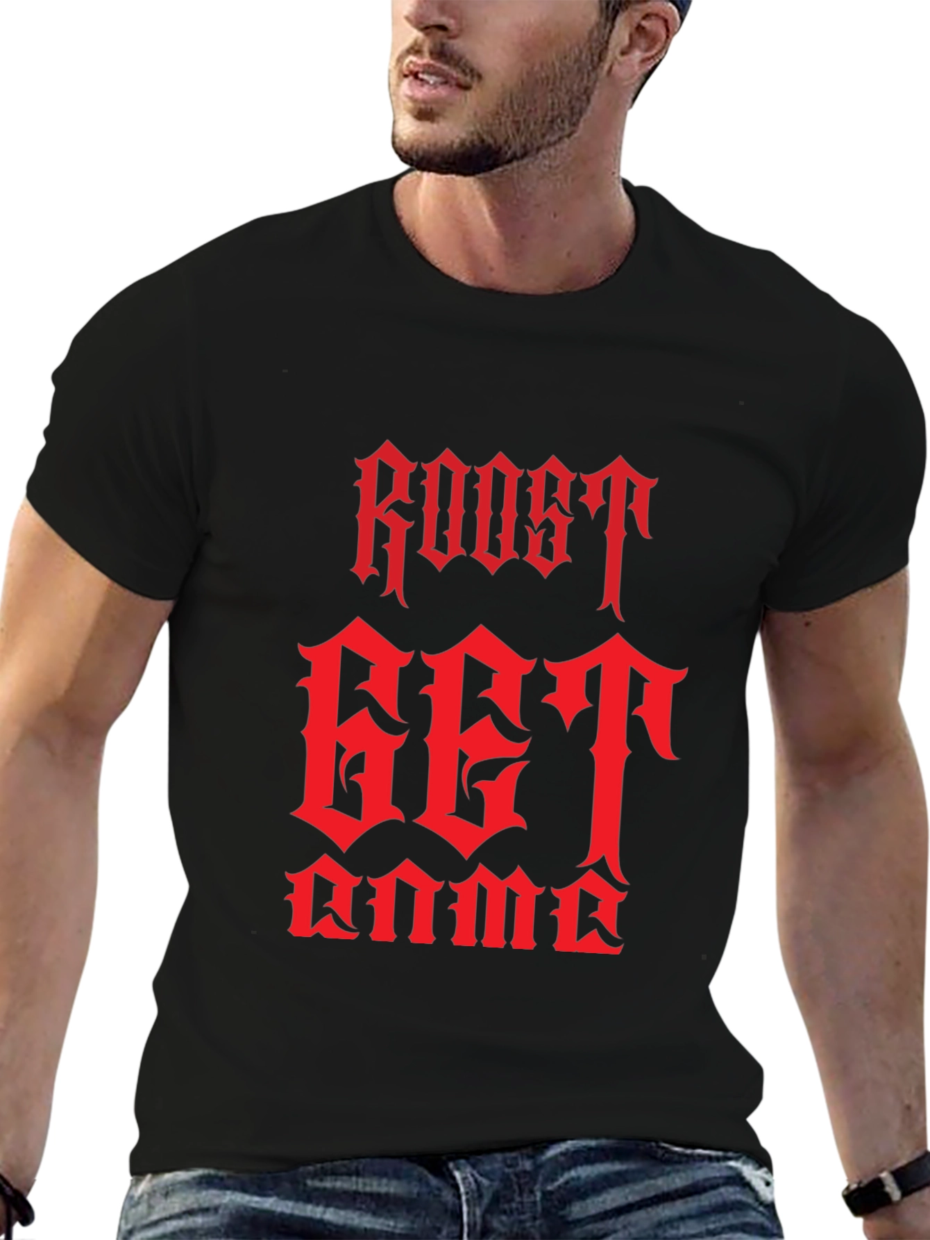 Roost Bet Game Black T-Shirt