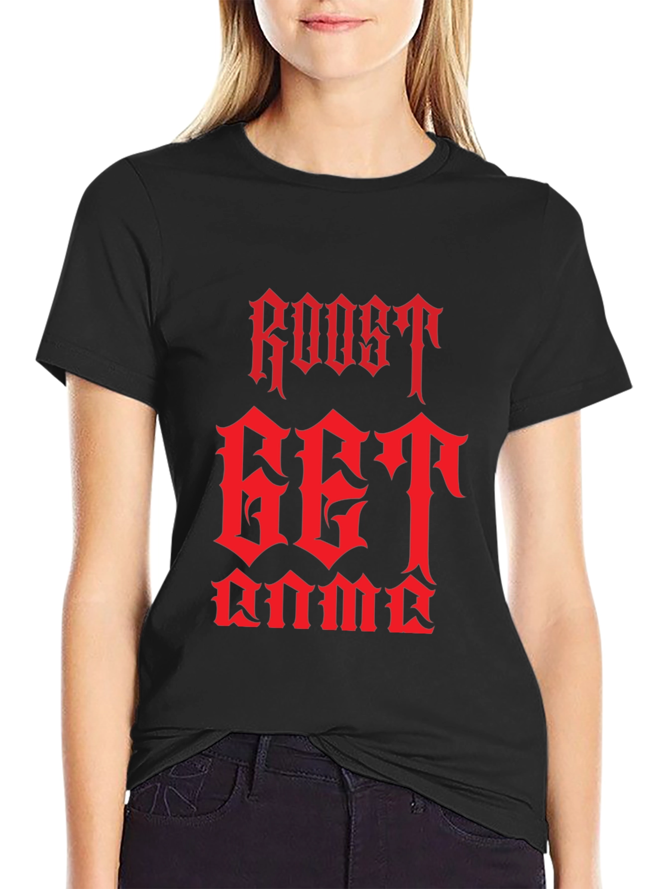 Roost Bet Game Black T-Shirt