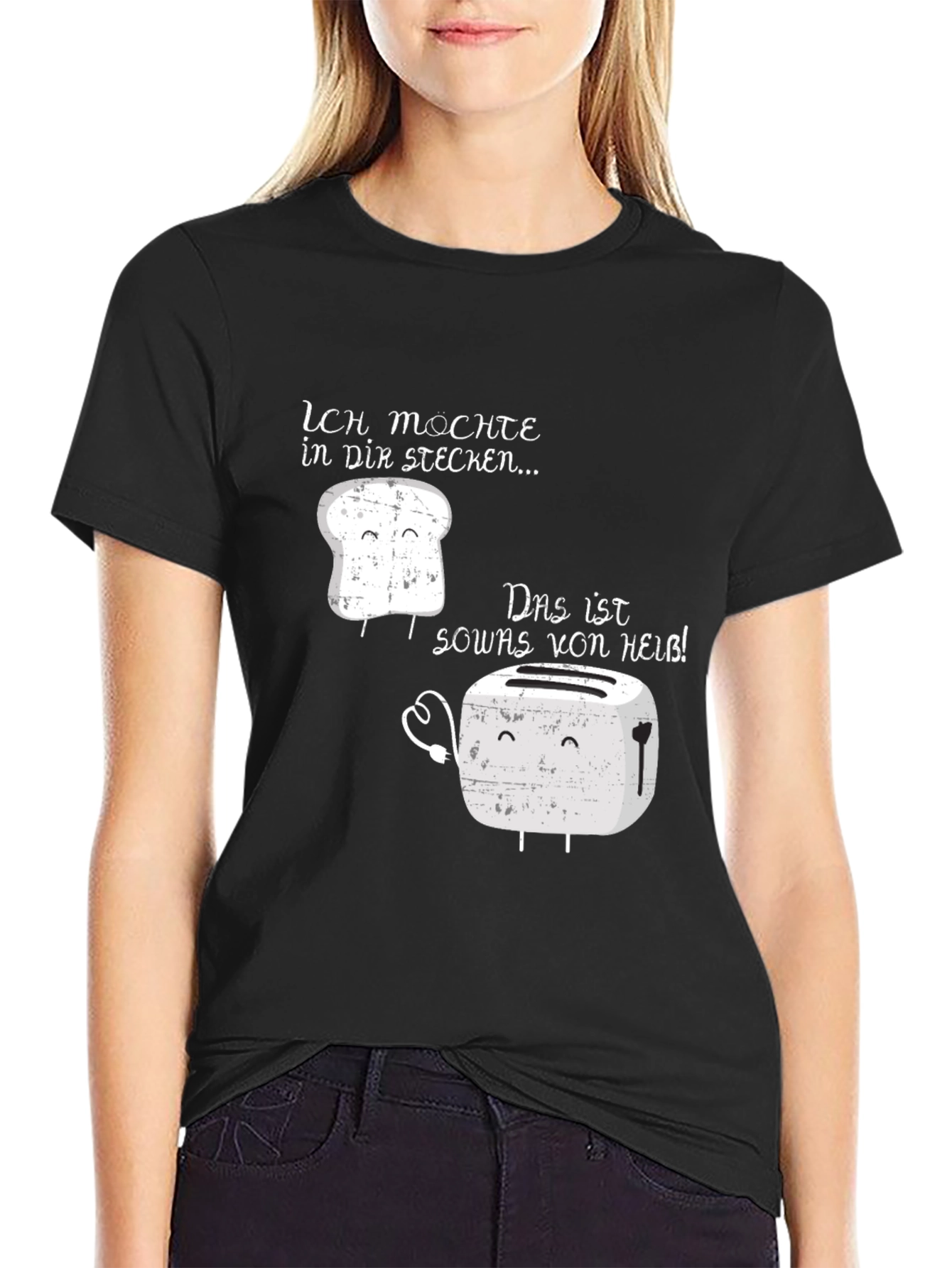 Funny Toaster T-Shirt - I Wanna Be Inside You!