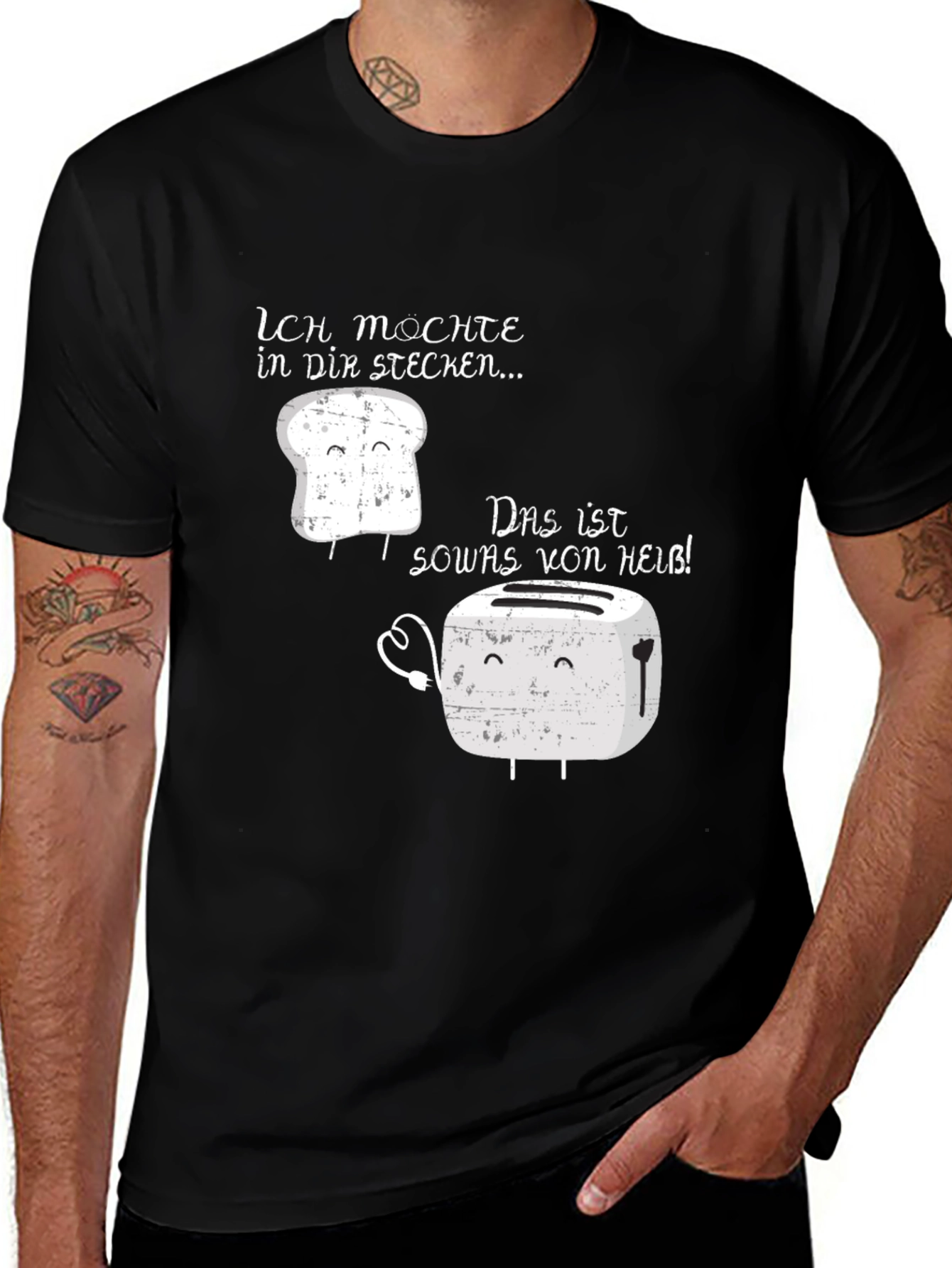 Funny Toaster T-Shirt - I Wanna Be Inside You!