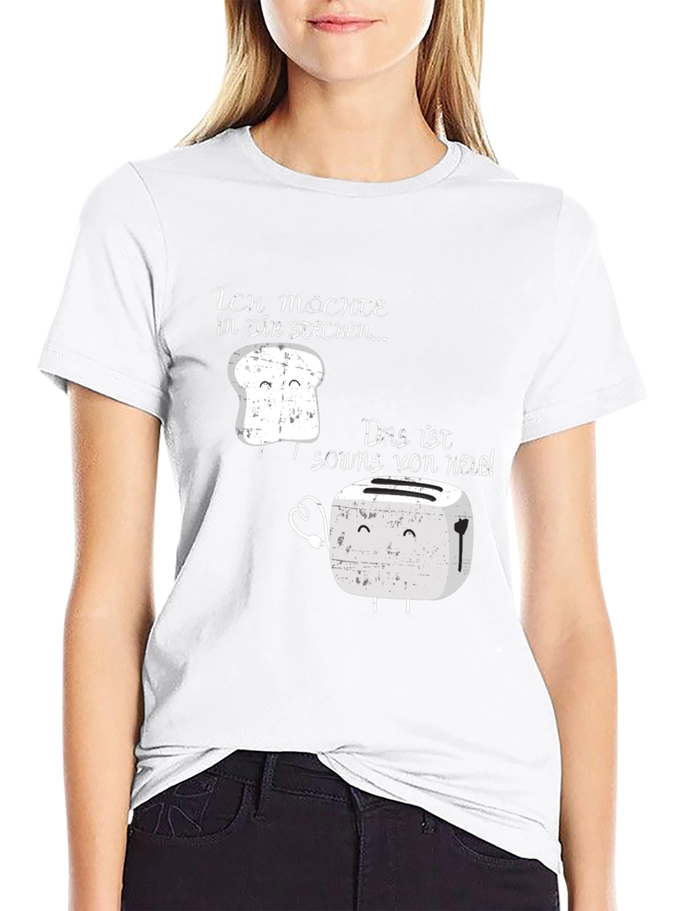 Funny Toaster T-Shirt - I Wanna Be Inside You!