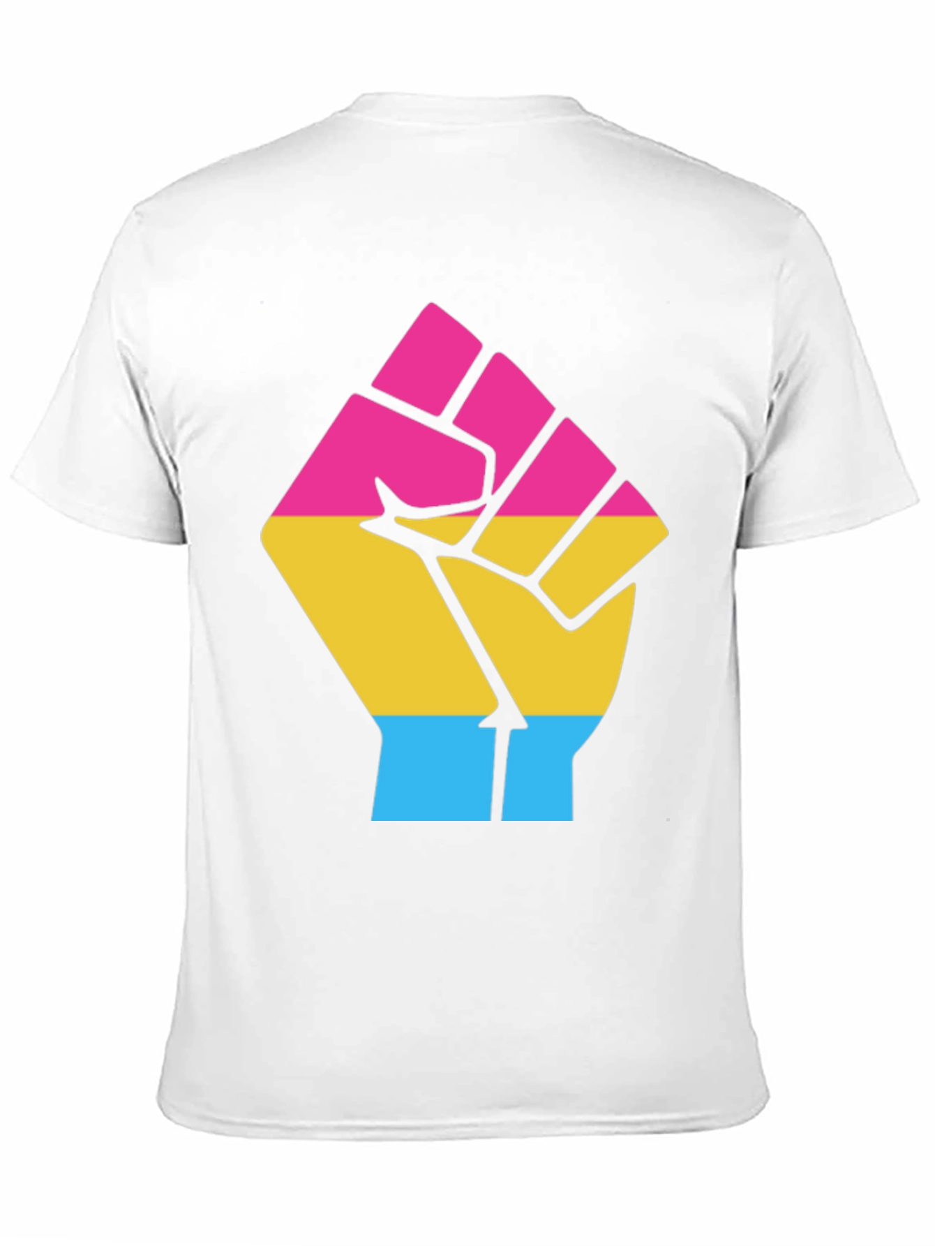 Pansexual Pride Fist T-Shirt - Equality & Empowerment