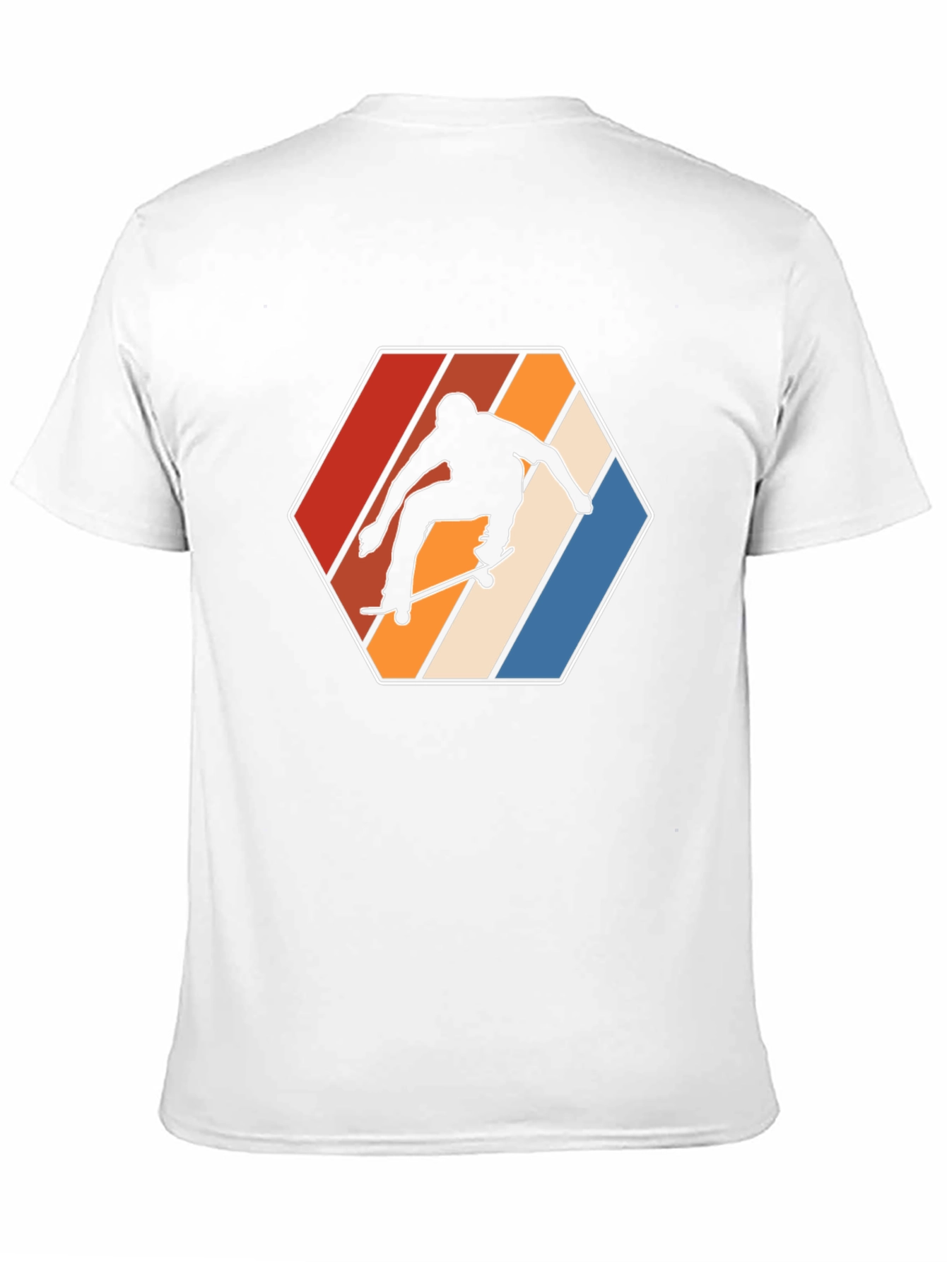 Retro Skateboarder Graphic T-Shirt