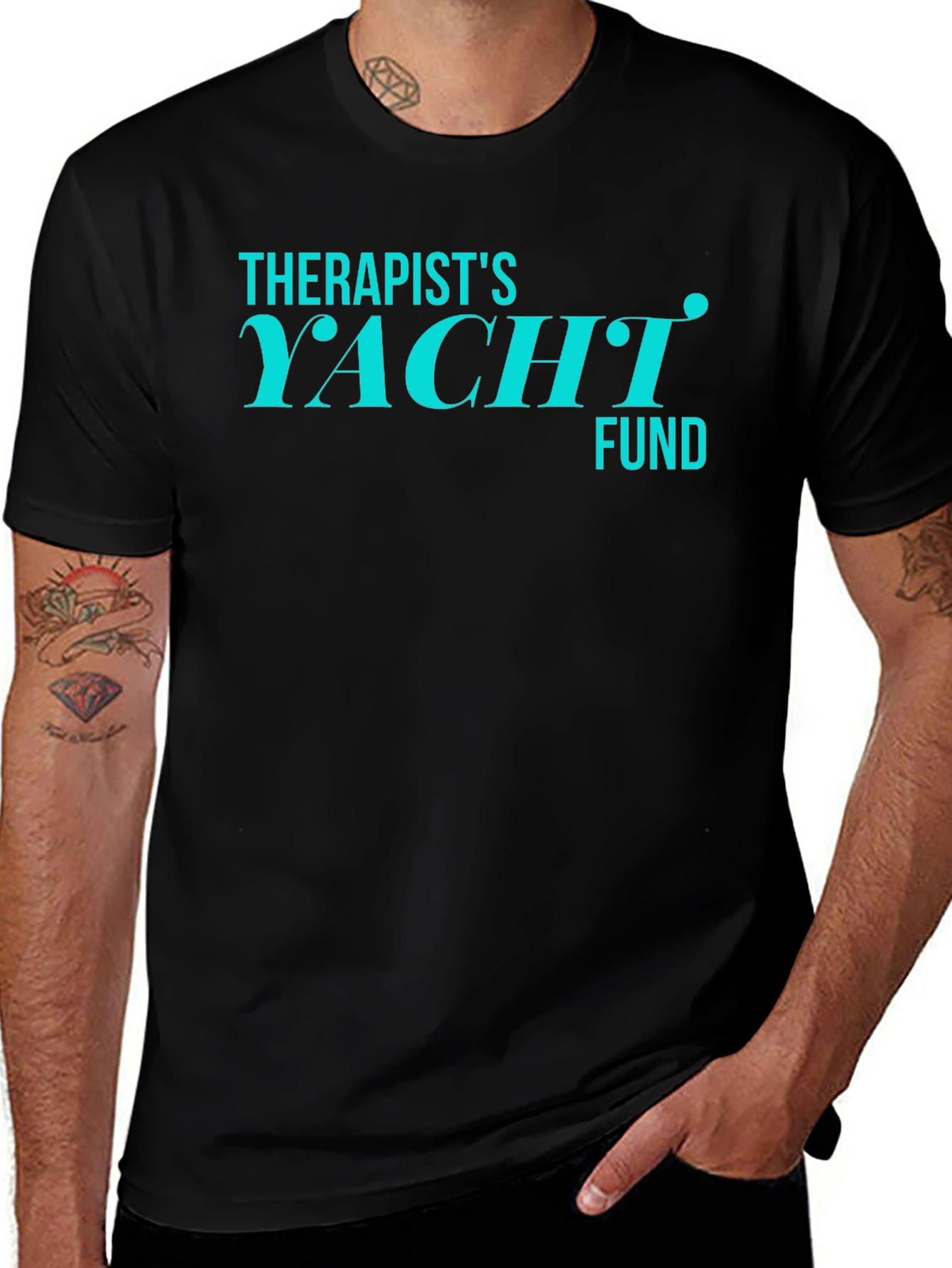 Therapists Yacht Fund Graphic Tee