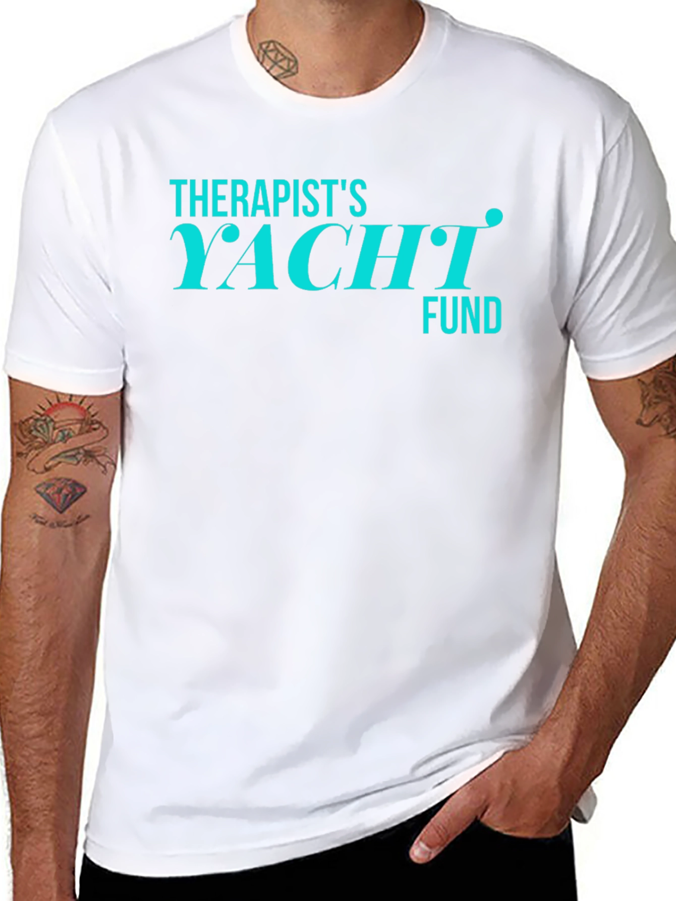 Therapists Yacht Fund Graphic Tee