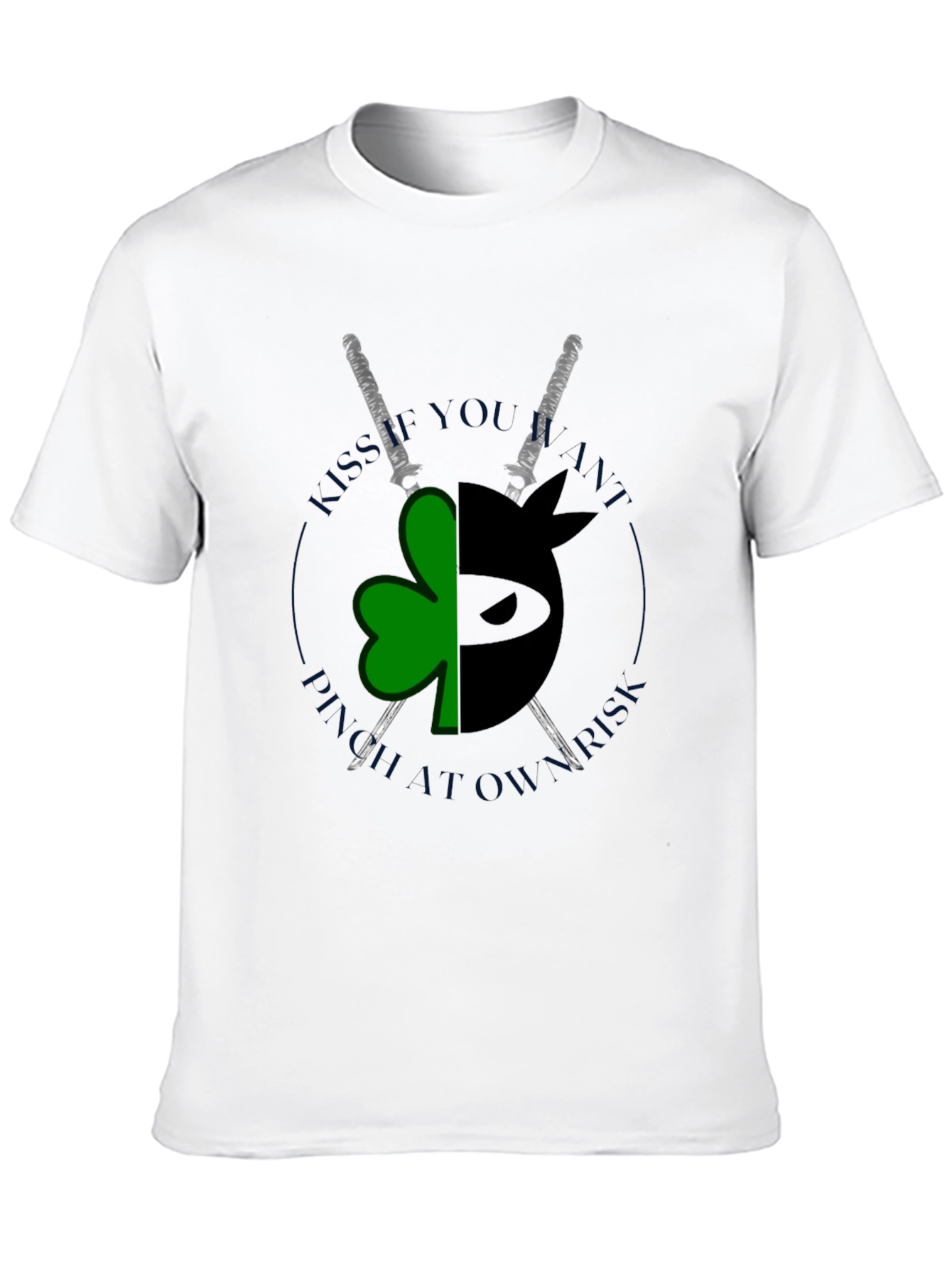Lucky Ninja Short-Sleeve Graphic T-Shirt