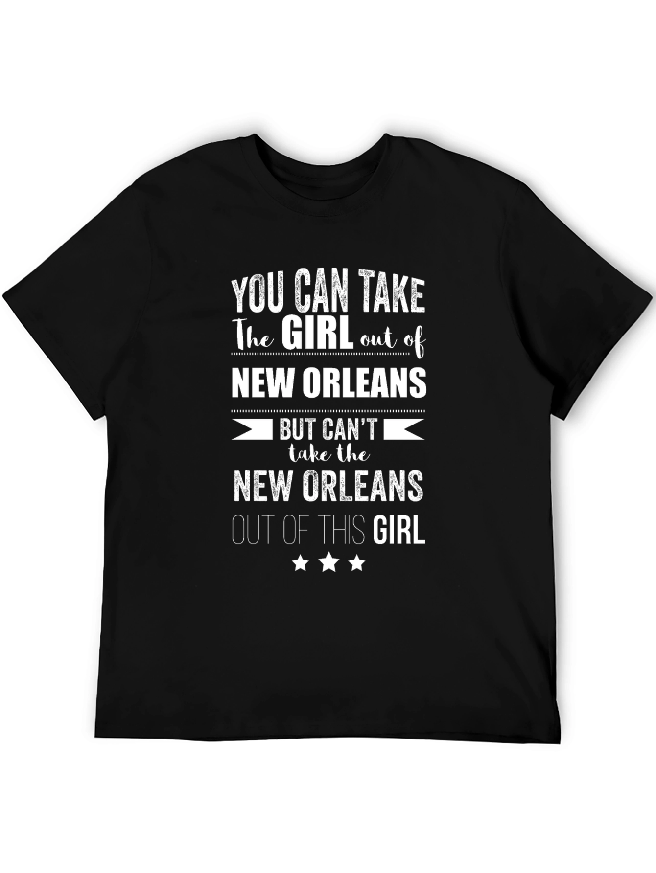 New Orleans Girl T-Shirt Funny Graphic Tee