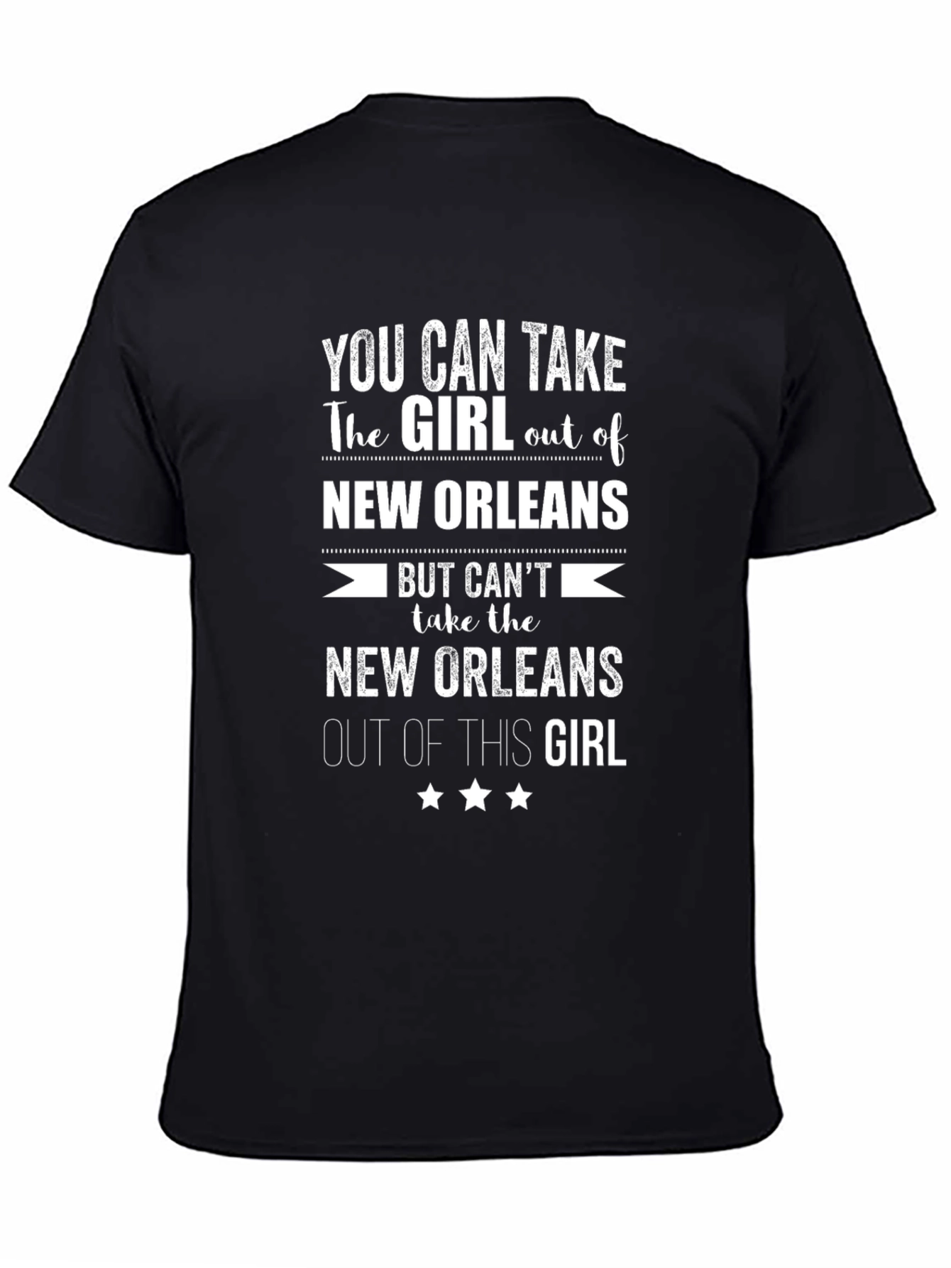 New Orleans Girl T-Shirt Funny Graphic Tee