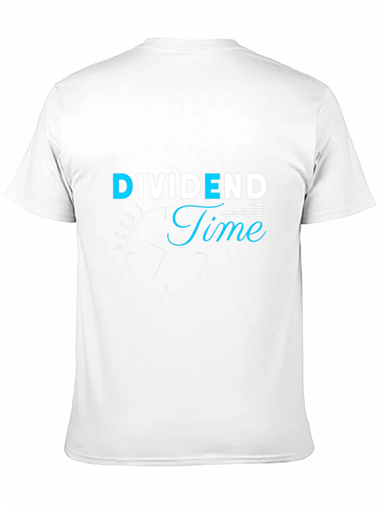 Dividend Time Black Graphic Tee