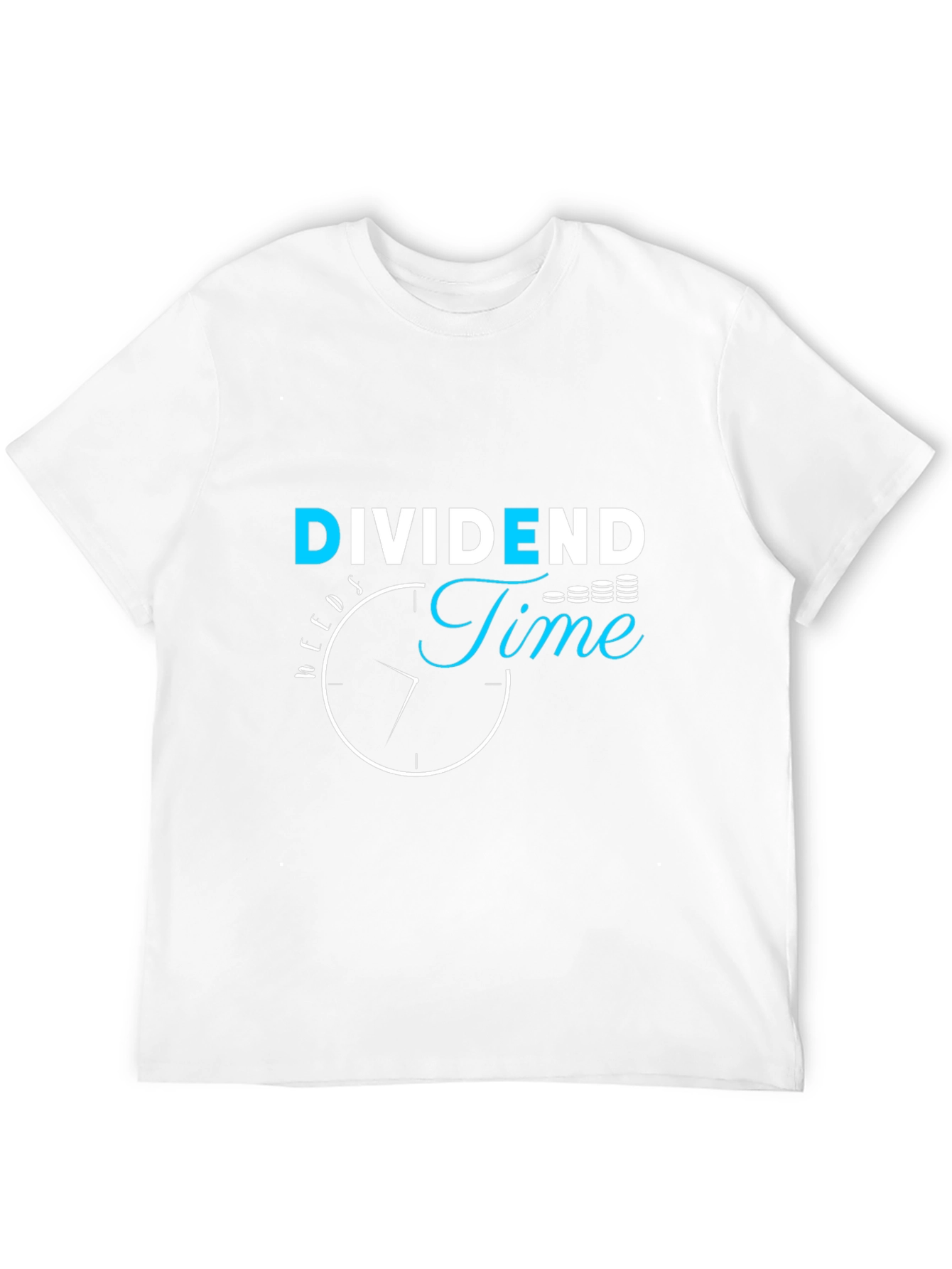 Dividend Time Black Graphic Tee