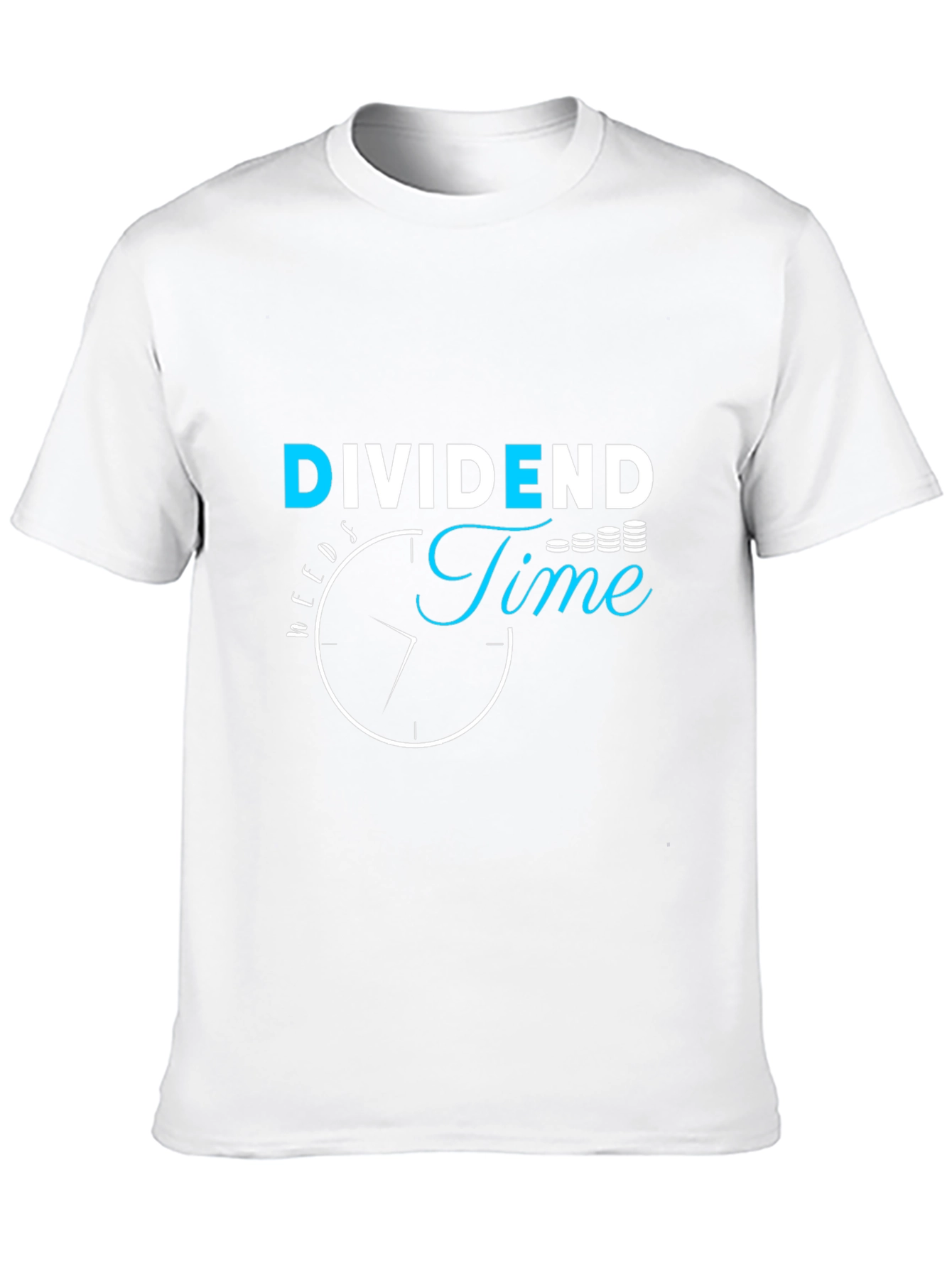 Dividend Time Black Graphic Tee