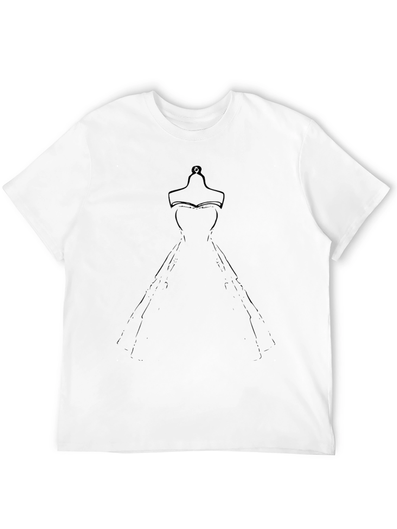 Elegant Dress Form Graphic Tee