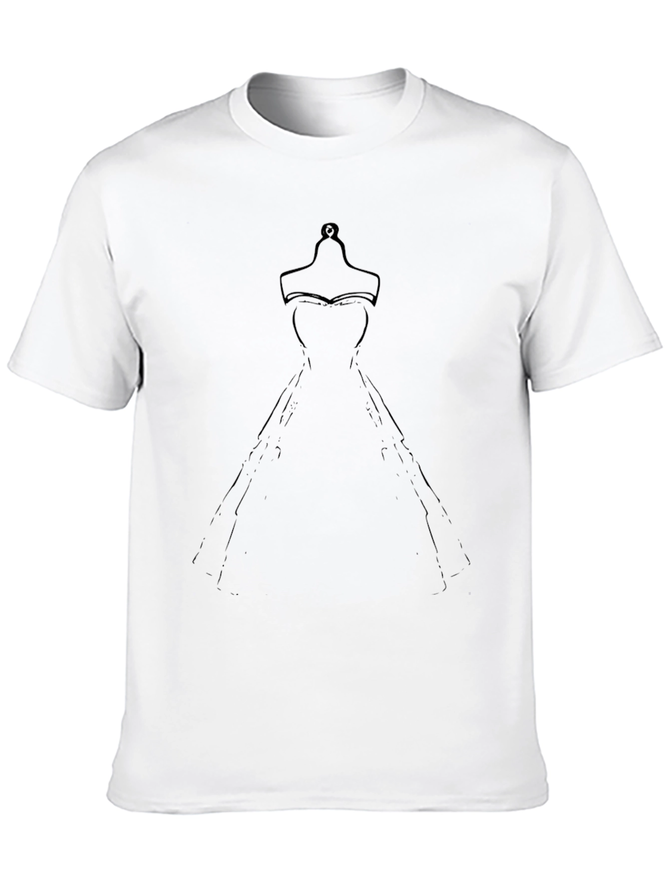 Elegant Dress Form Graphic Tee