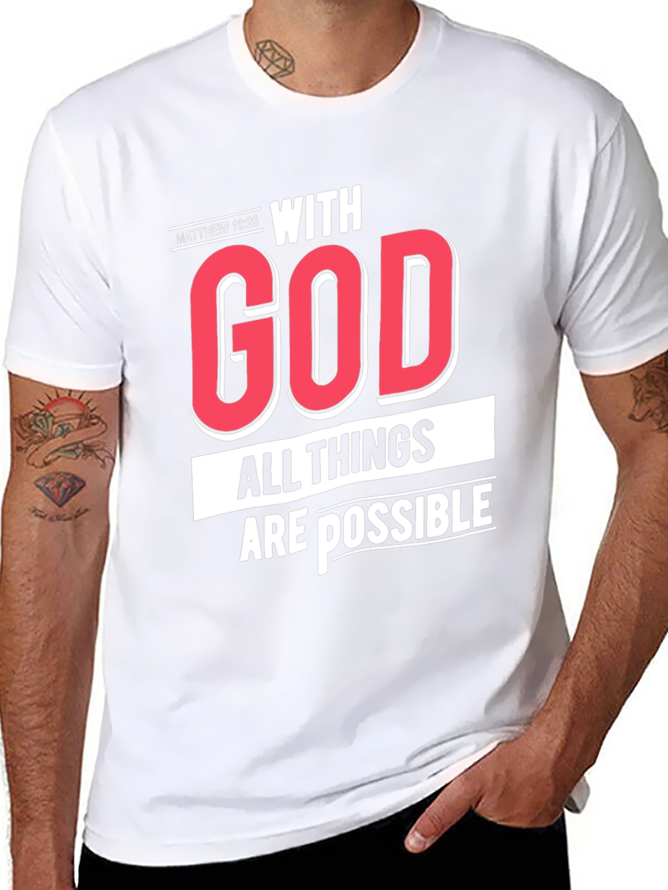 With God All Things Are Possible T-Shirt