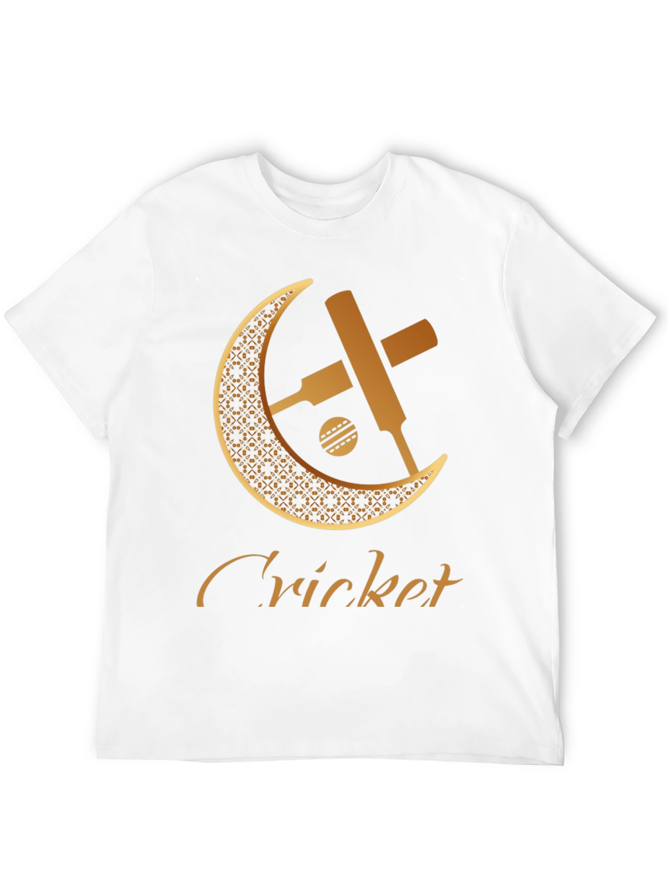 Cricket Bats and Ball Graphic T-Shirt