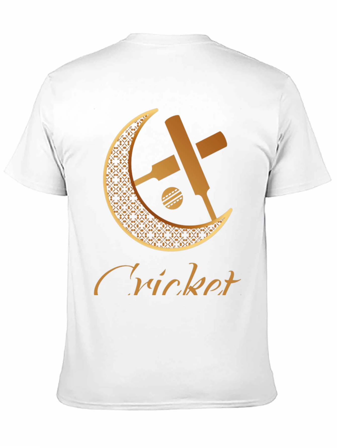 Cricket Bats and Ball Graphic T-Shirt