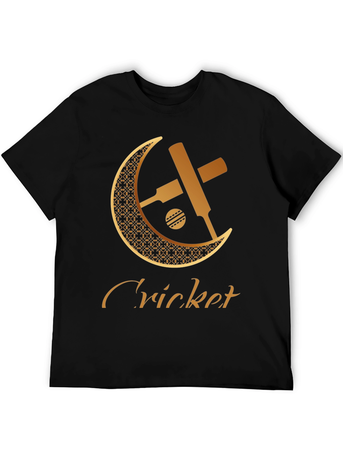 Cricket Bats and Ball Graphic T-Shirt