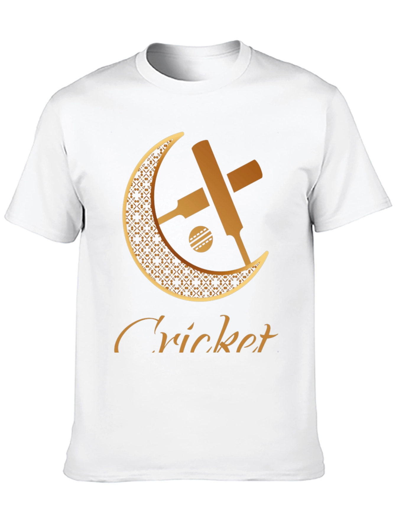 Cricket Bats and Ball Graphic T-Shirt