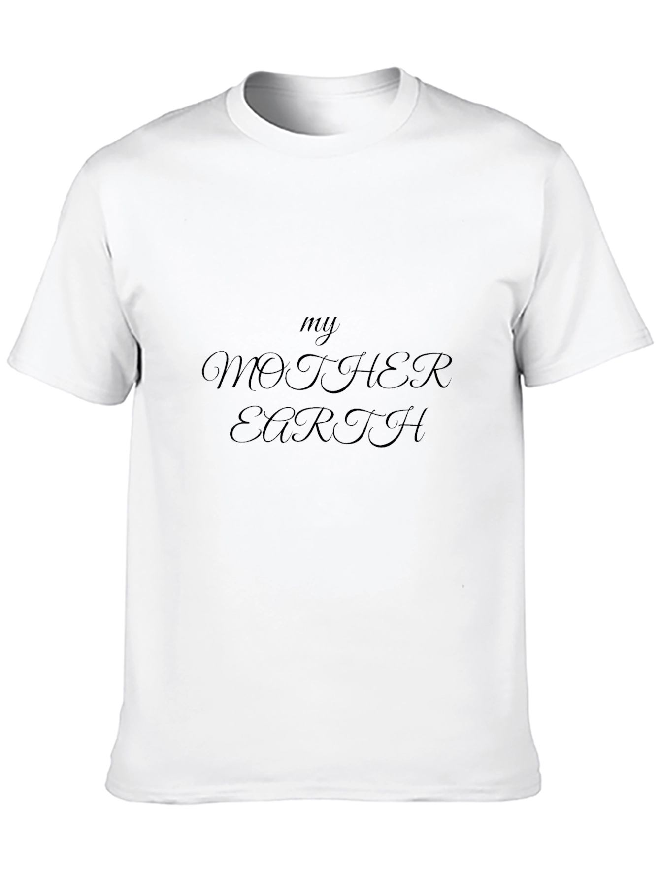 My Mother Earth Black T-Shirt