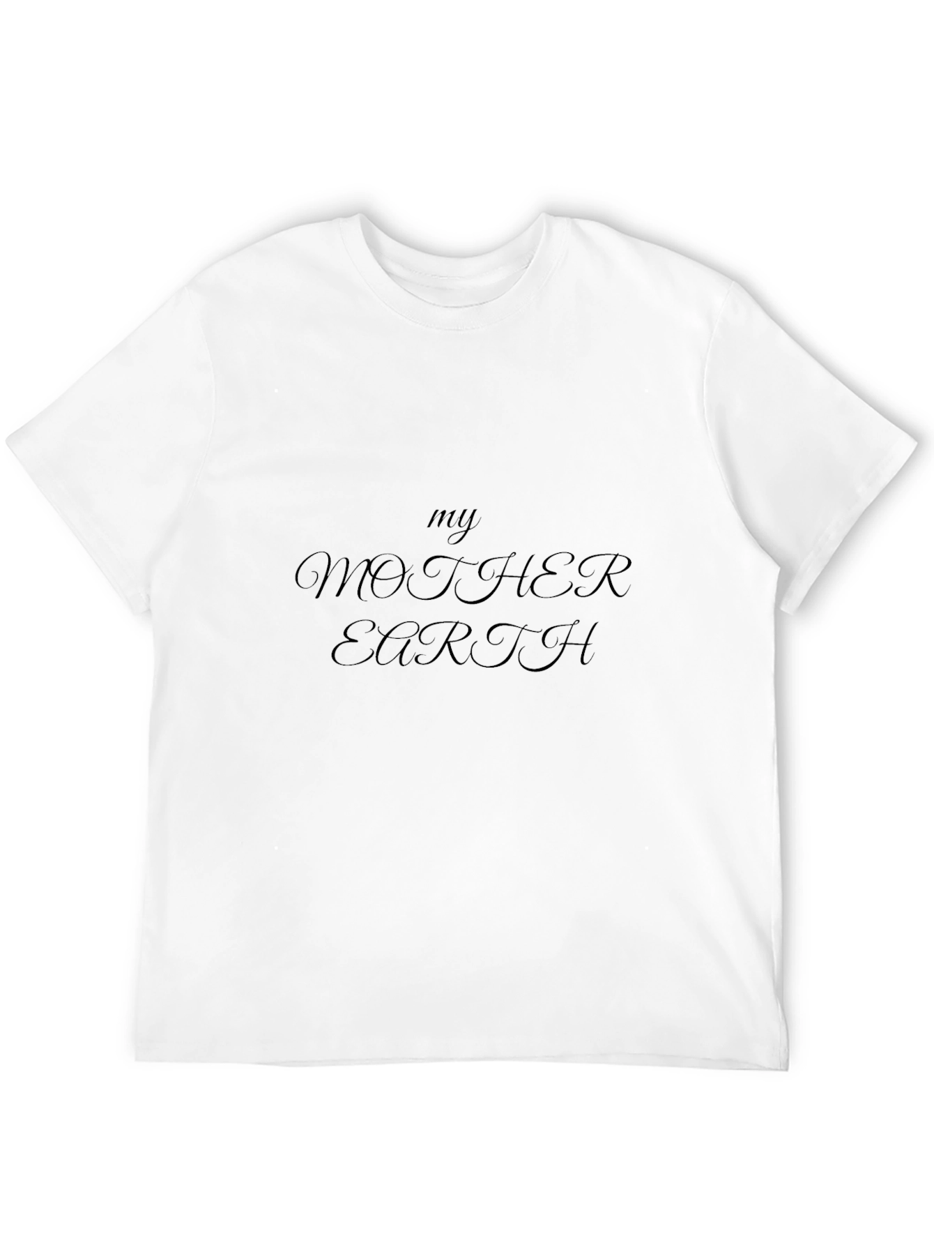 My Mother Earth Black T-Shirt