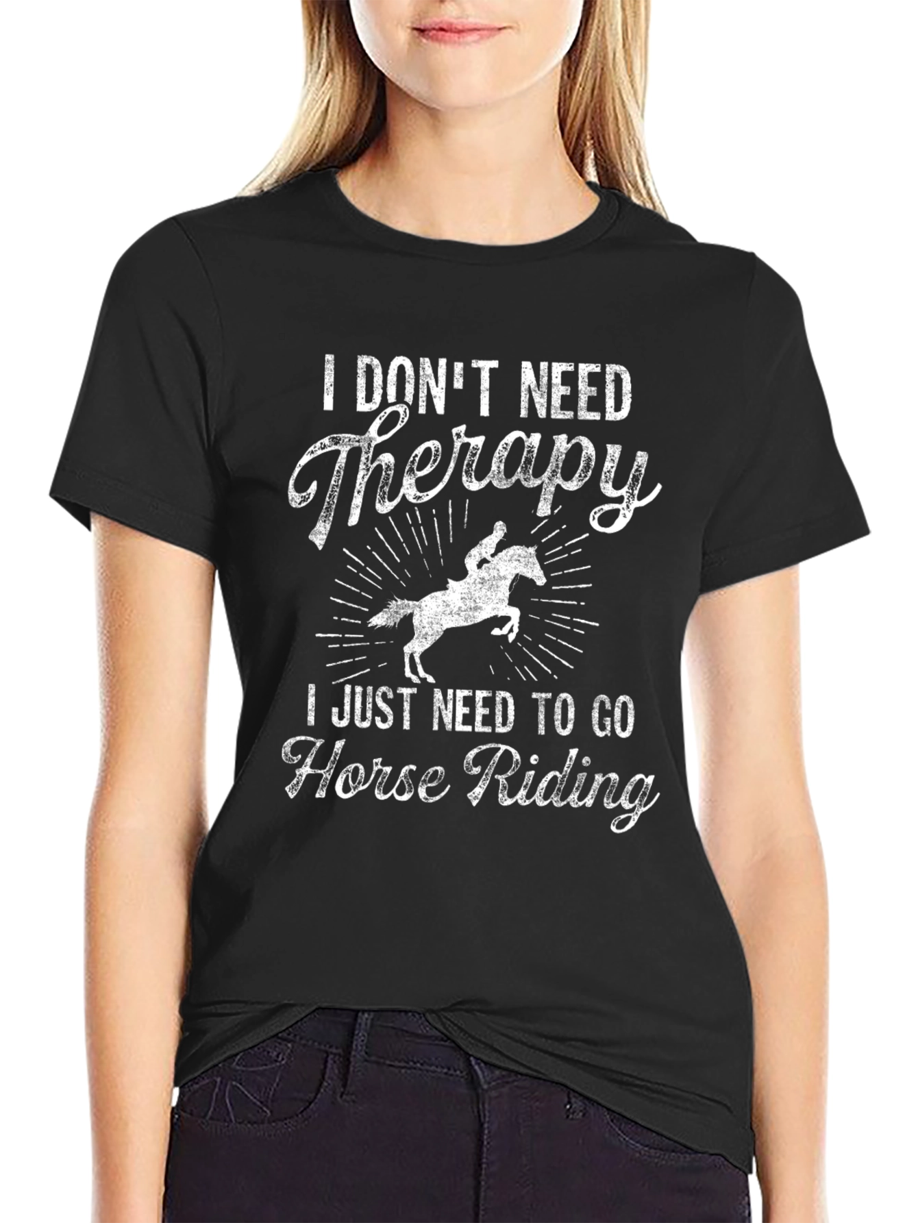 Horse Riding Therapy T-Shirt