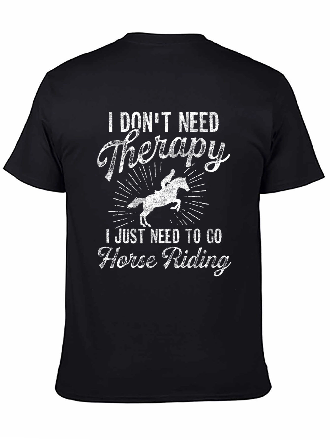 Horse Riding Therapy T-Shirt