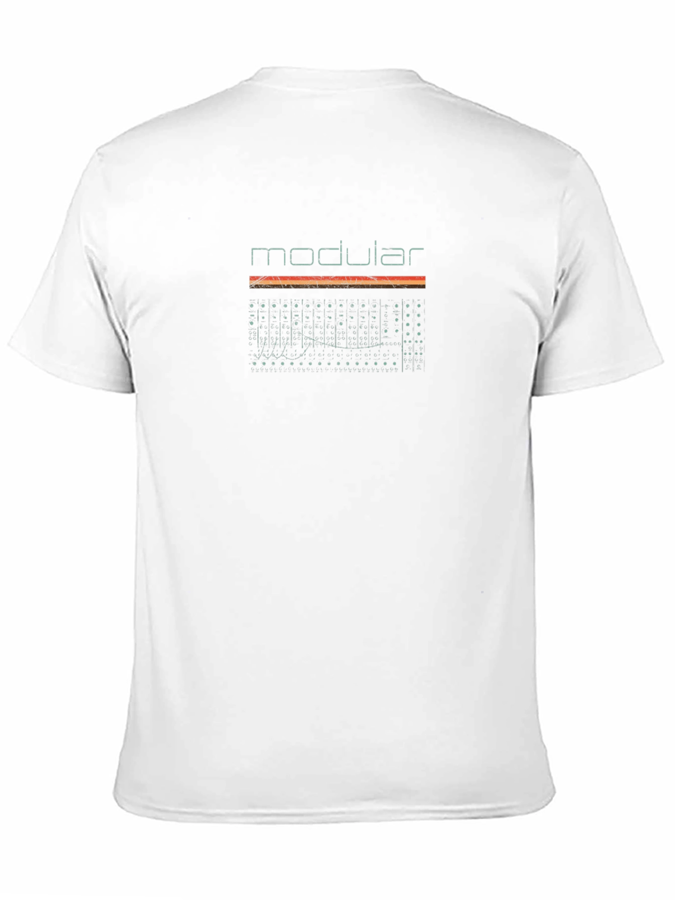 Modular Synth T-Shirt - Black Cotton Tee