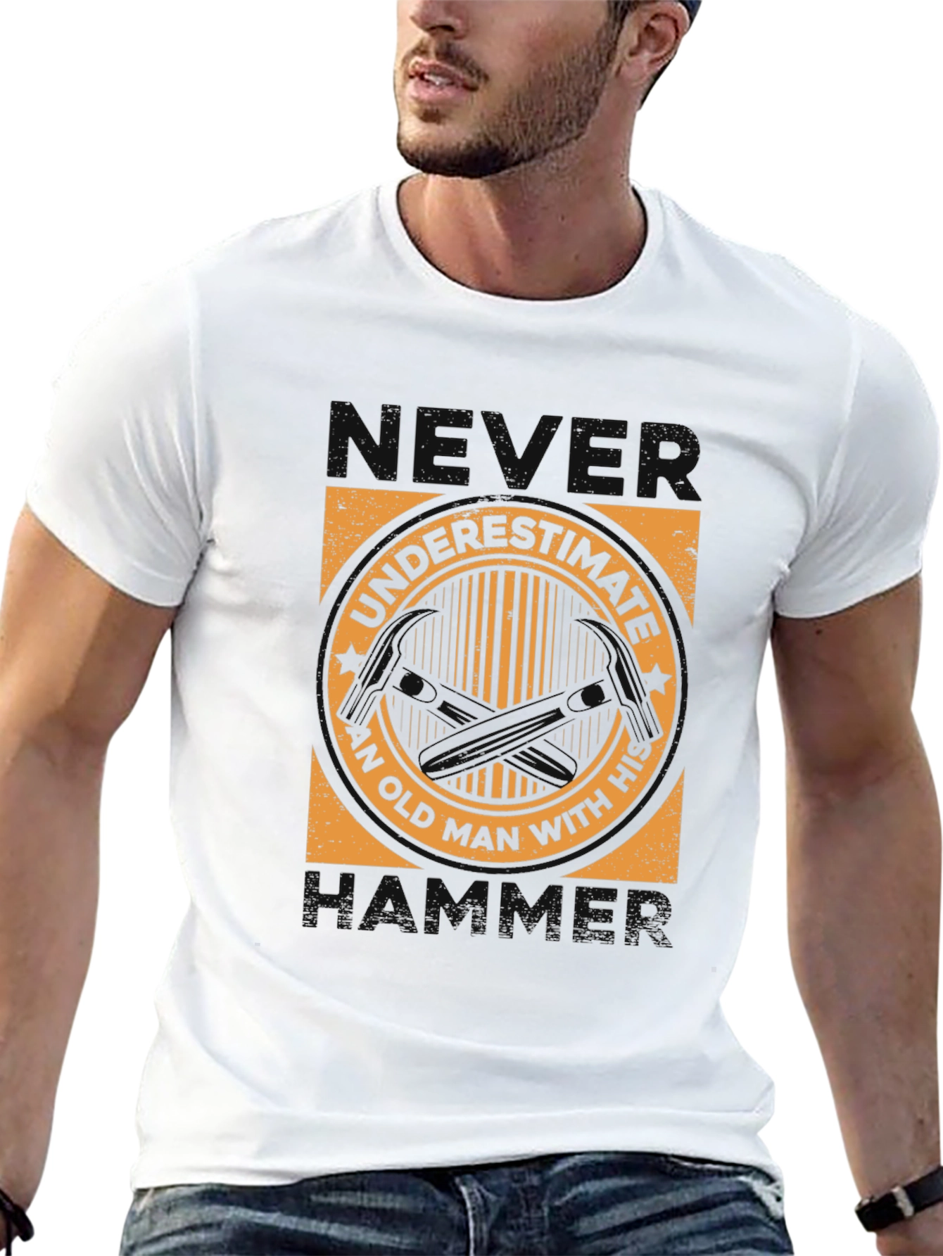 Never Underestimate An Old Man With His MP5 T-Shirt