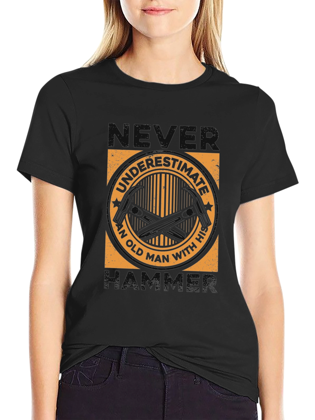 Never Underestimate An Old Man With His MP5 T-Shirt