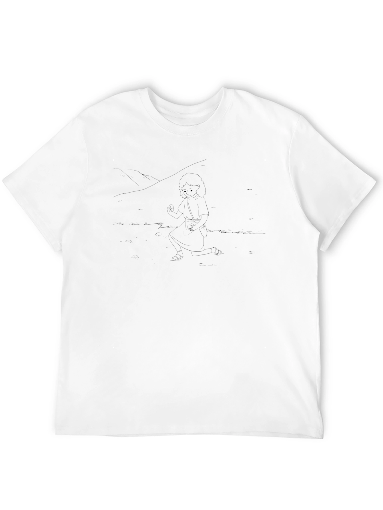 Minimalist Graphic T-Shirt - Casual Wear