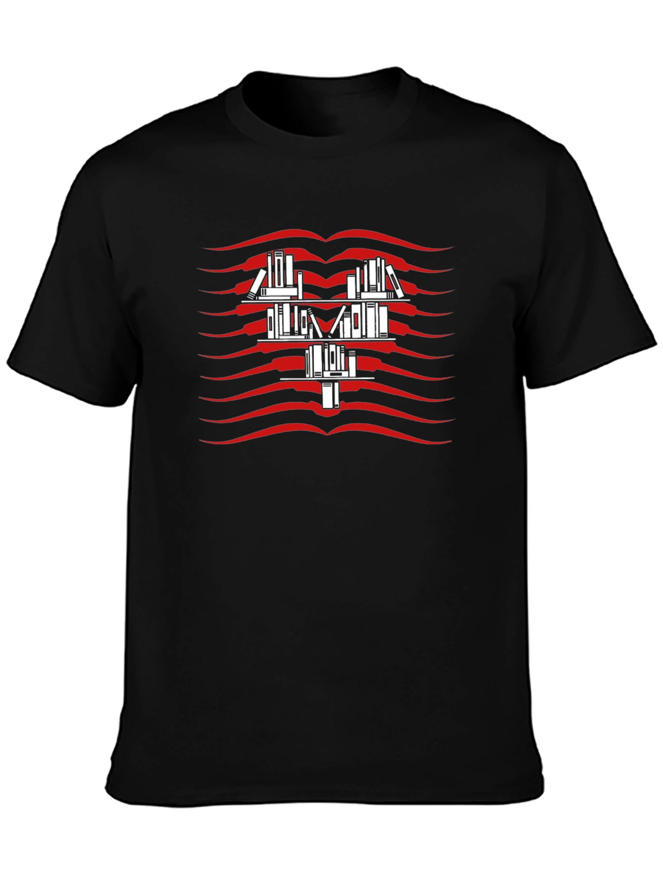 Book Lover Black Tee