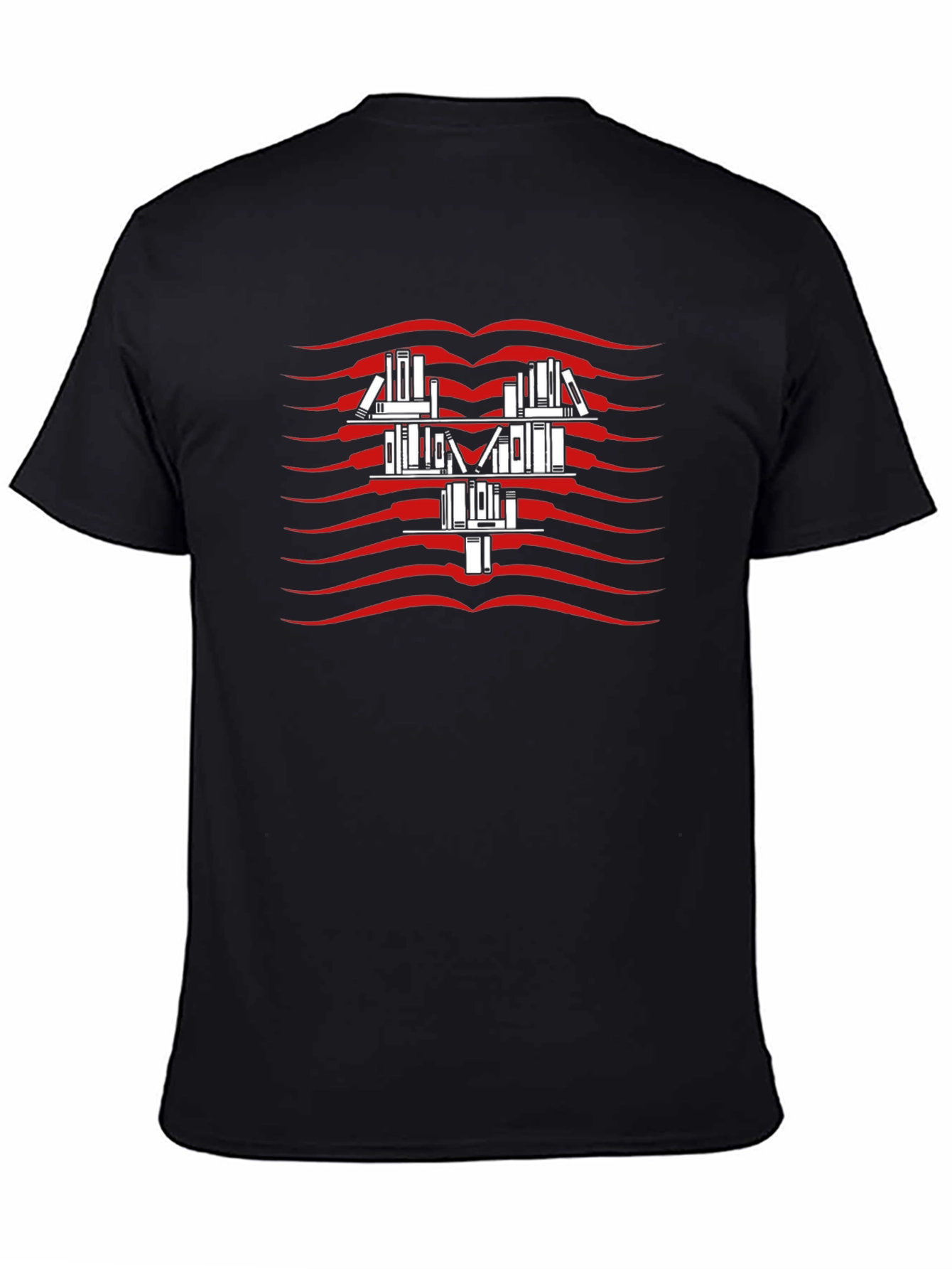 Book Lover Black Tee
