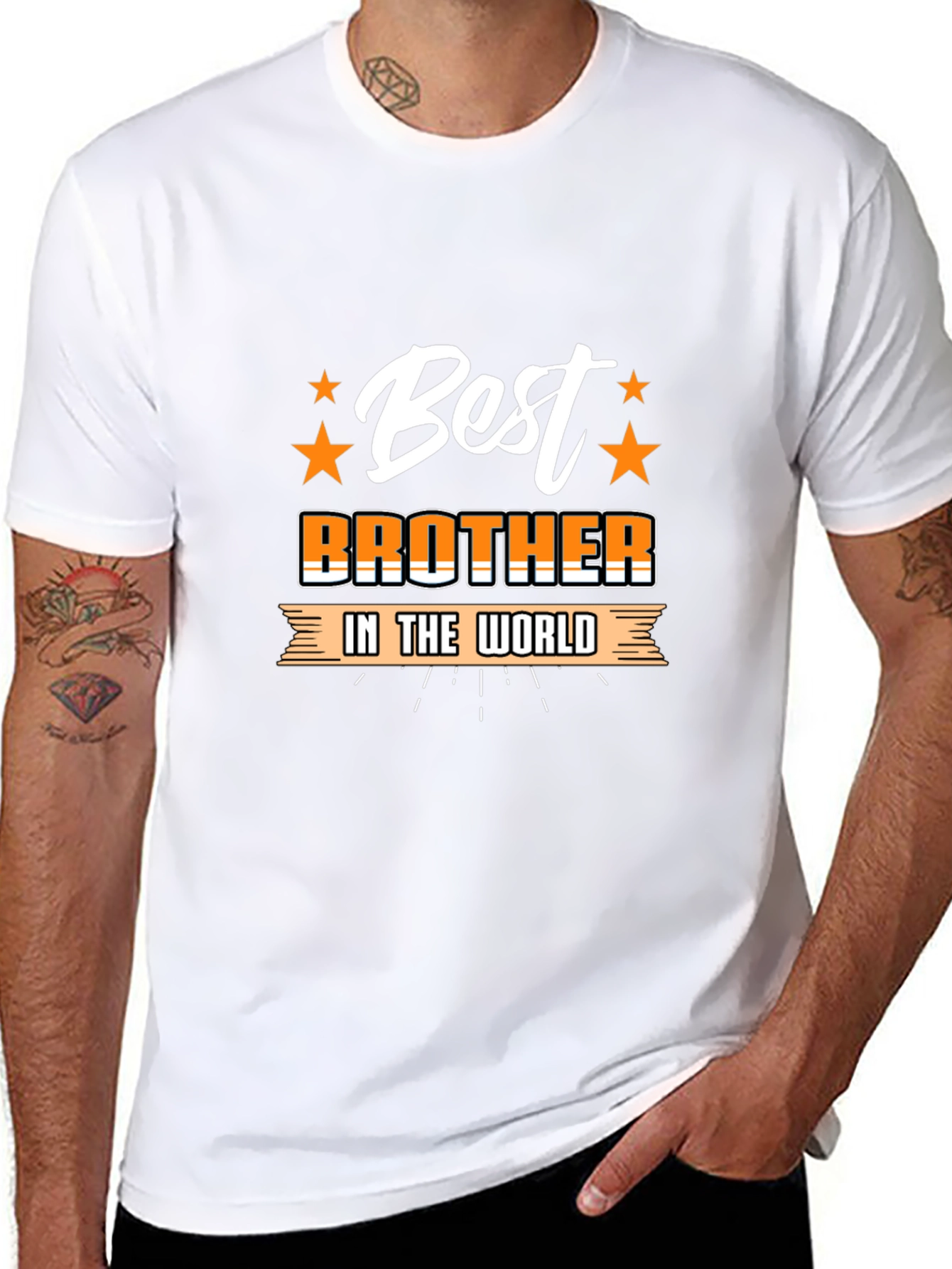 Best Brother T-Shirt - Worlds Best Sibling
