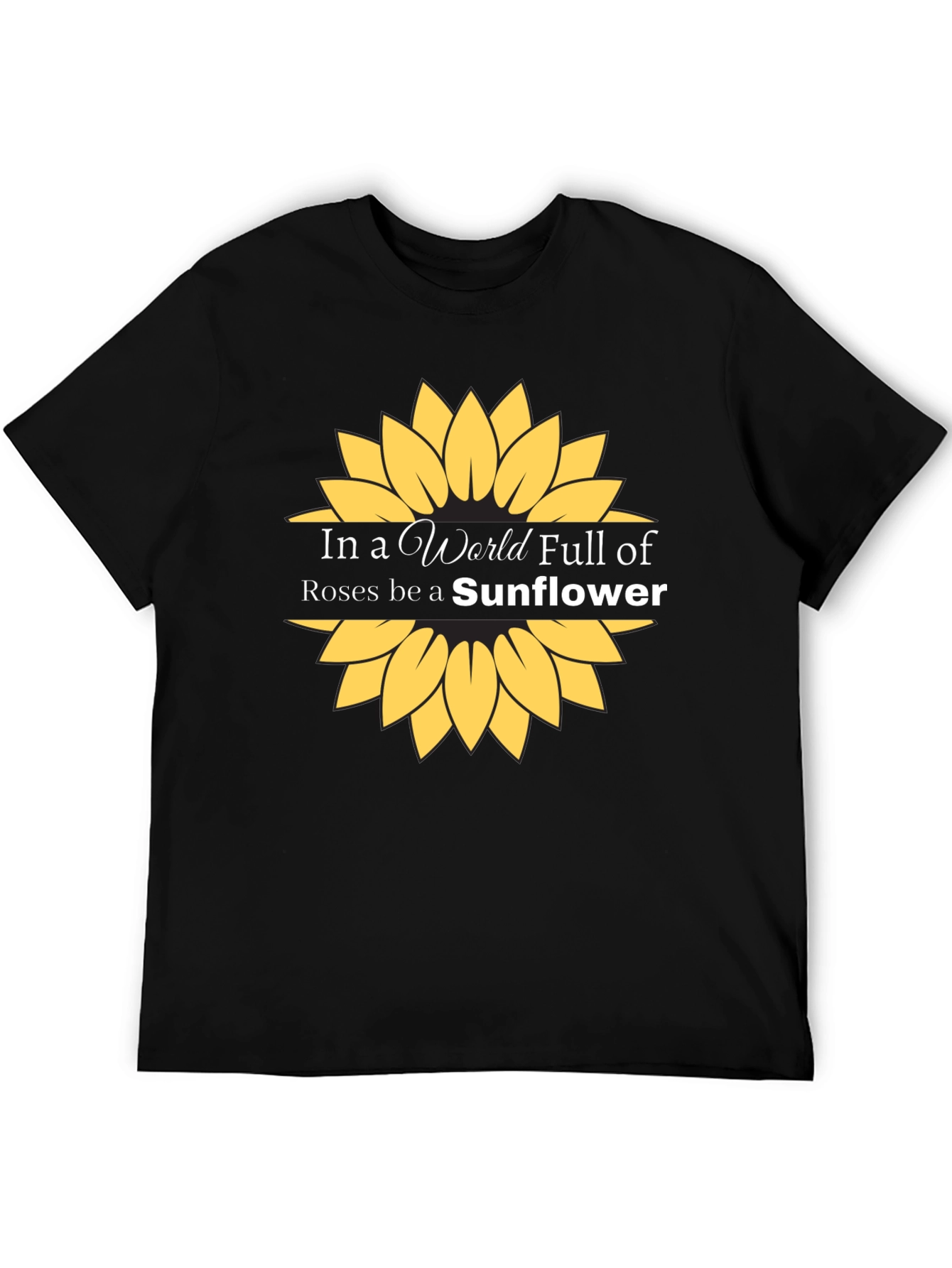Be a Sunflower Graphic T-Shirt