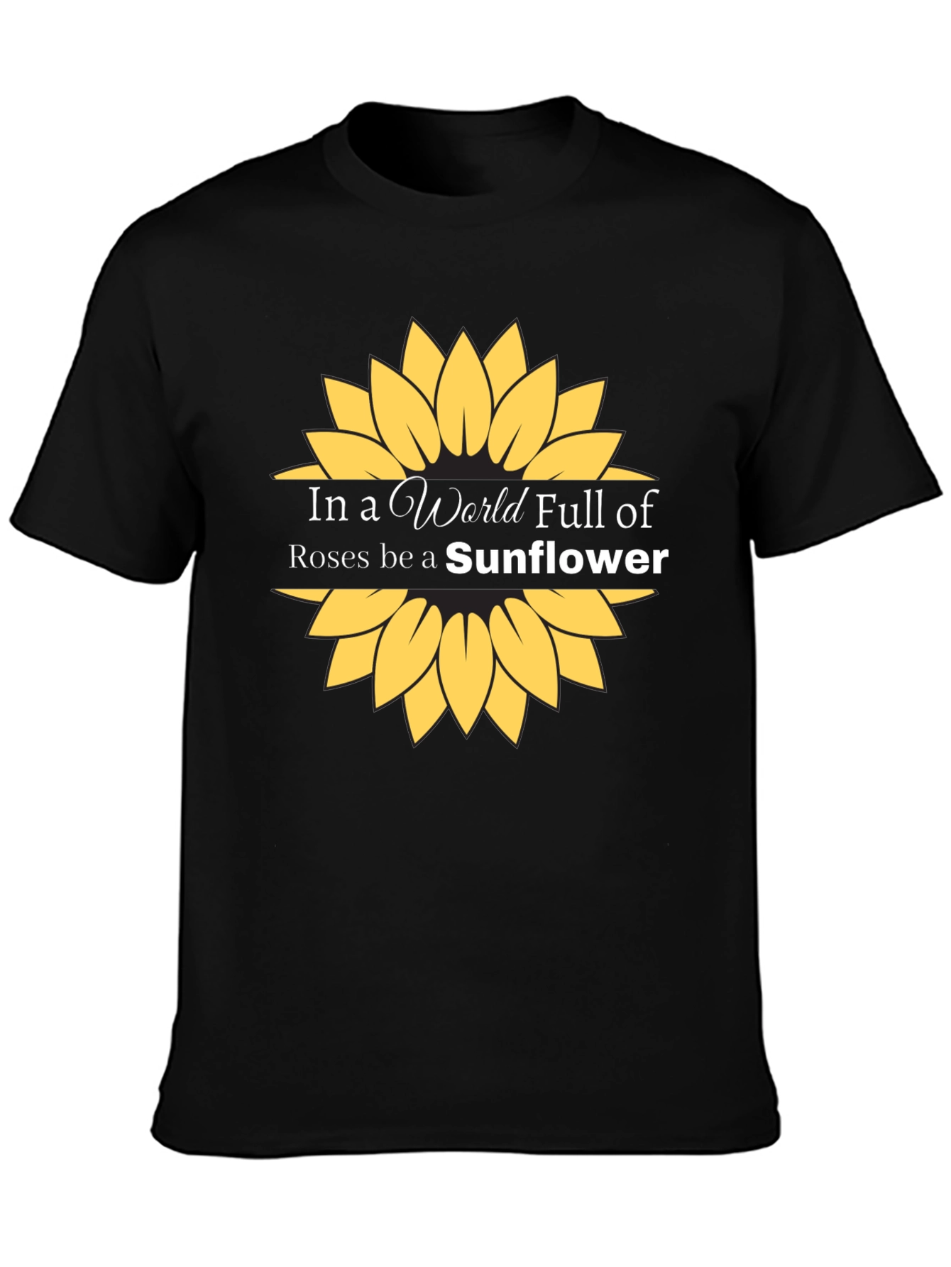 Be a Sunflower Graphic T-Shirt