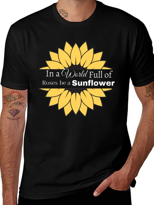 Be a Sunflower Graphic T-Shirt