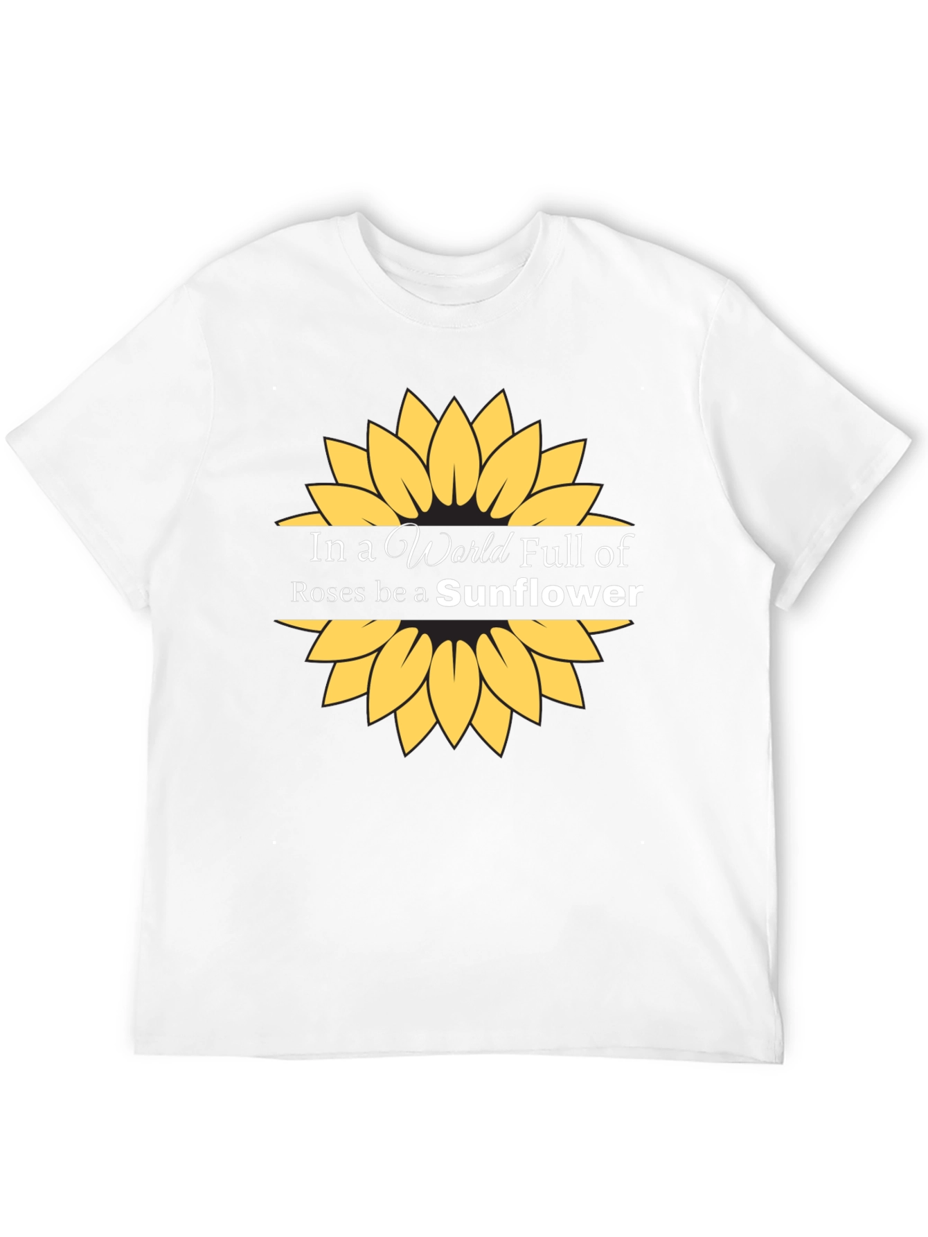 Be a Sunflower Graphic T-Shirt