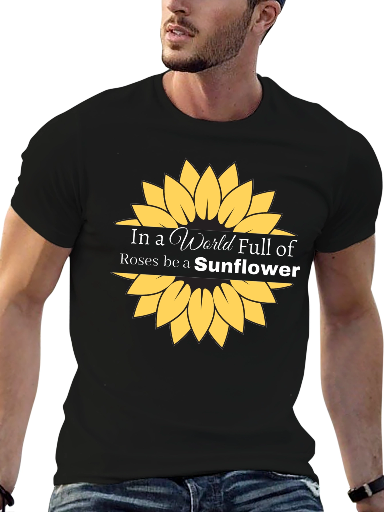 Be a Sunflower Graphic T-Shirt
